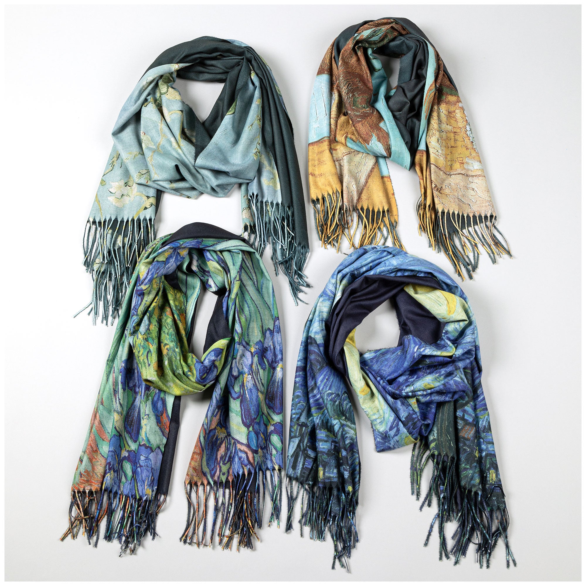 Museum Collection Artistic Print Scarf