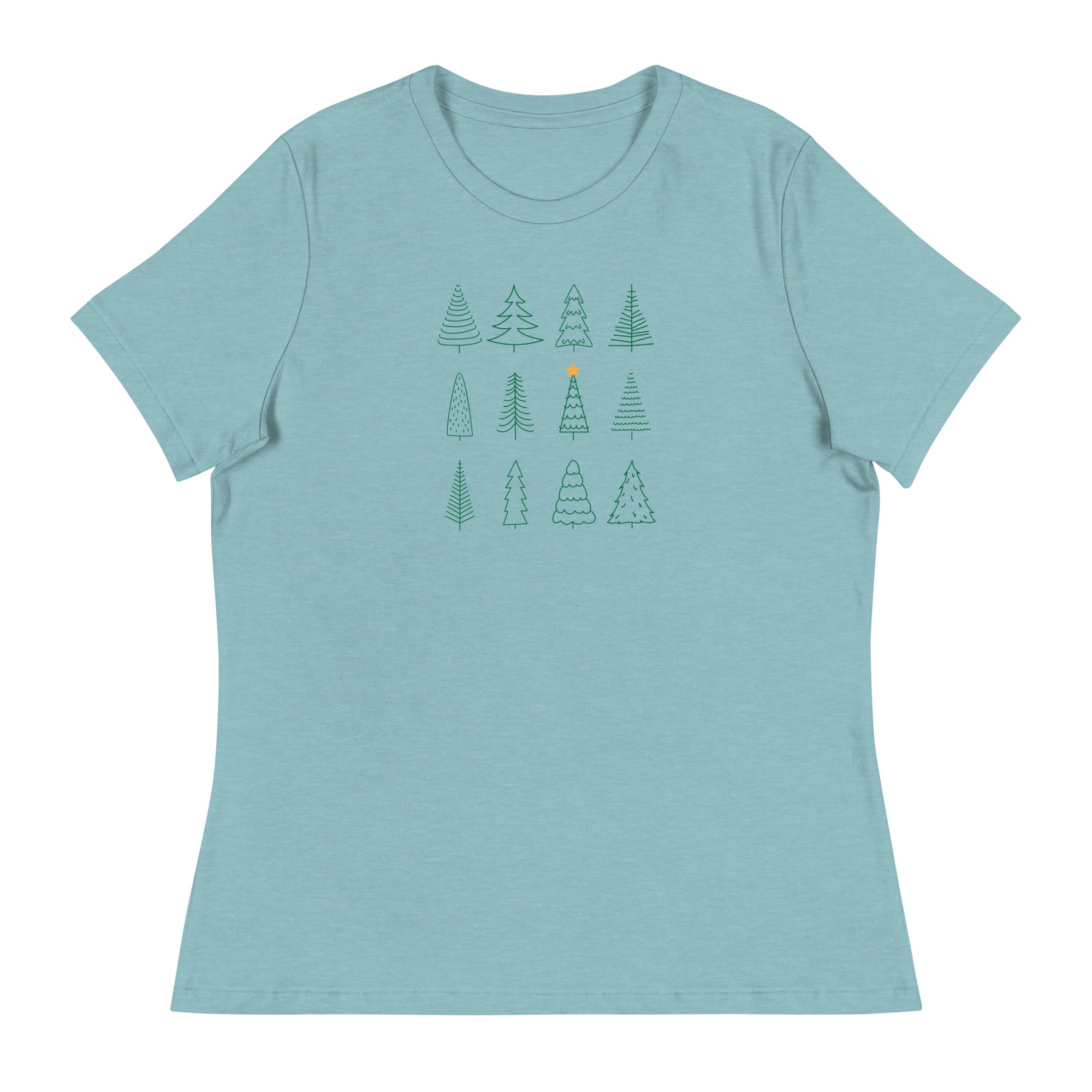 Christmas Trees Women's Relaxed T-Shirt