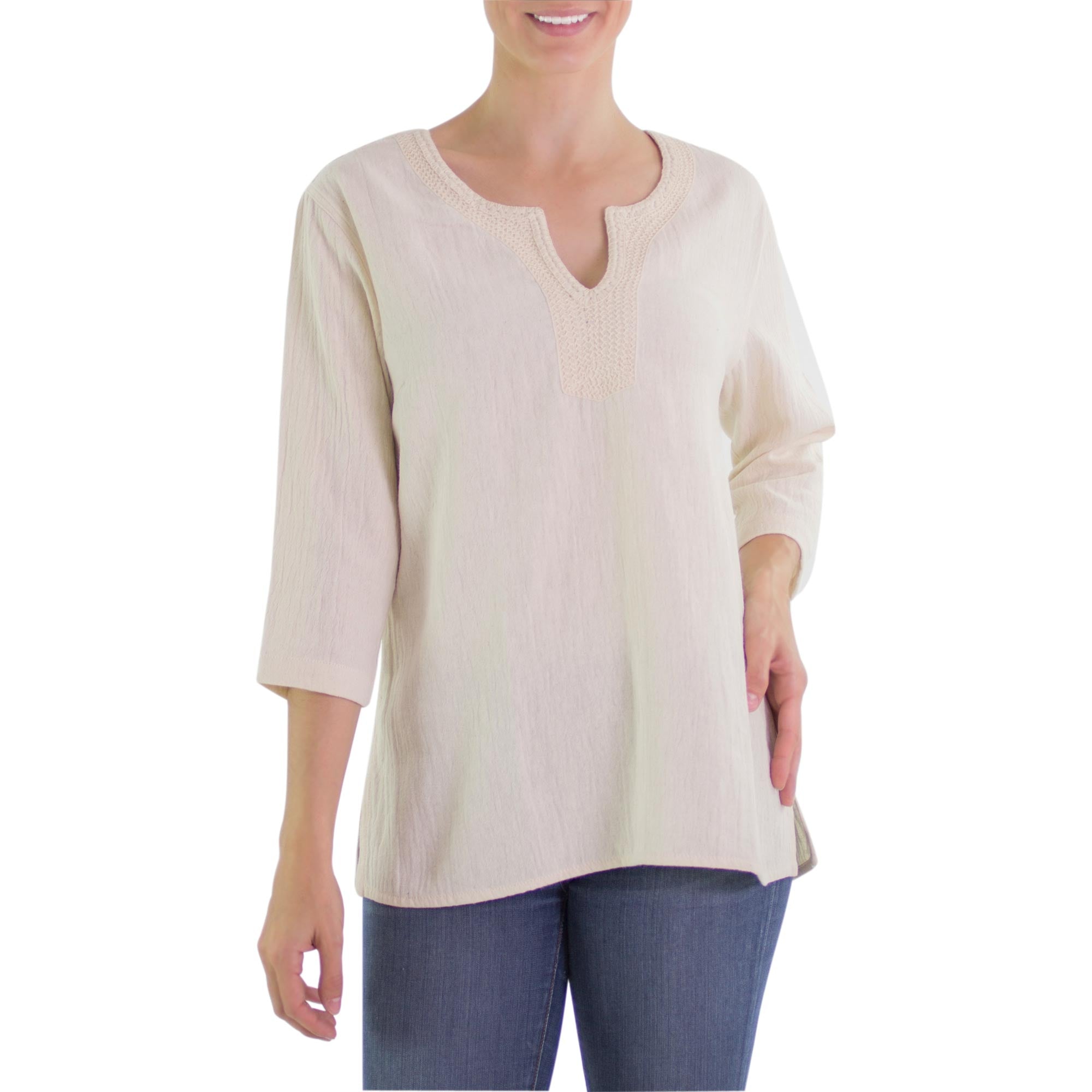 Casual Beauty Women's Cotton Tunic