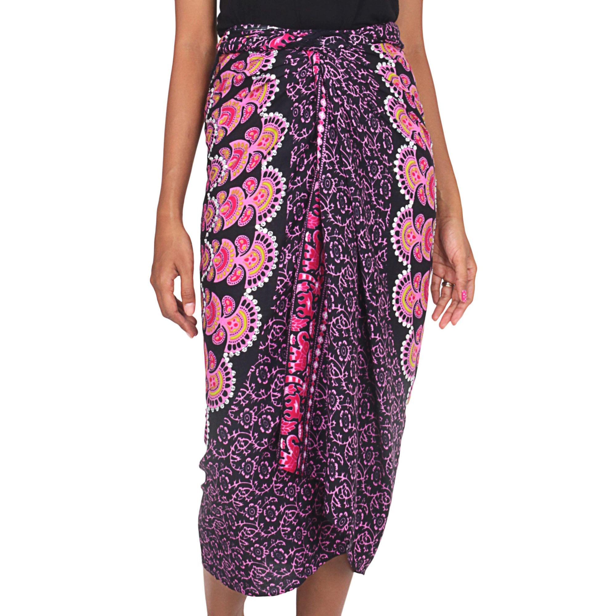 Pink Sunshine Beach Sarong