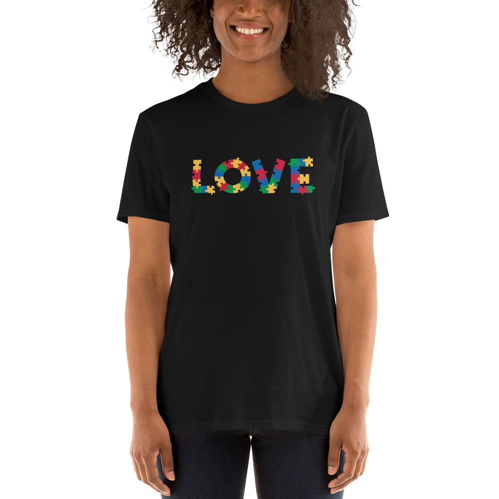 Autism Acceptance & Love Puzzle T-Shirt