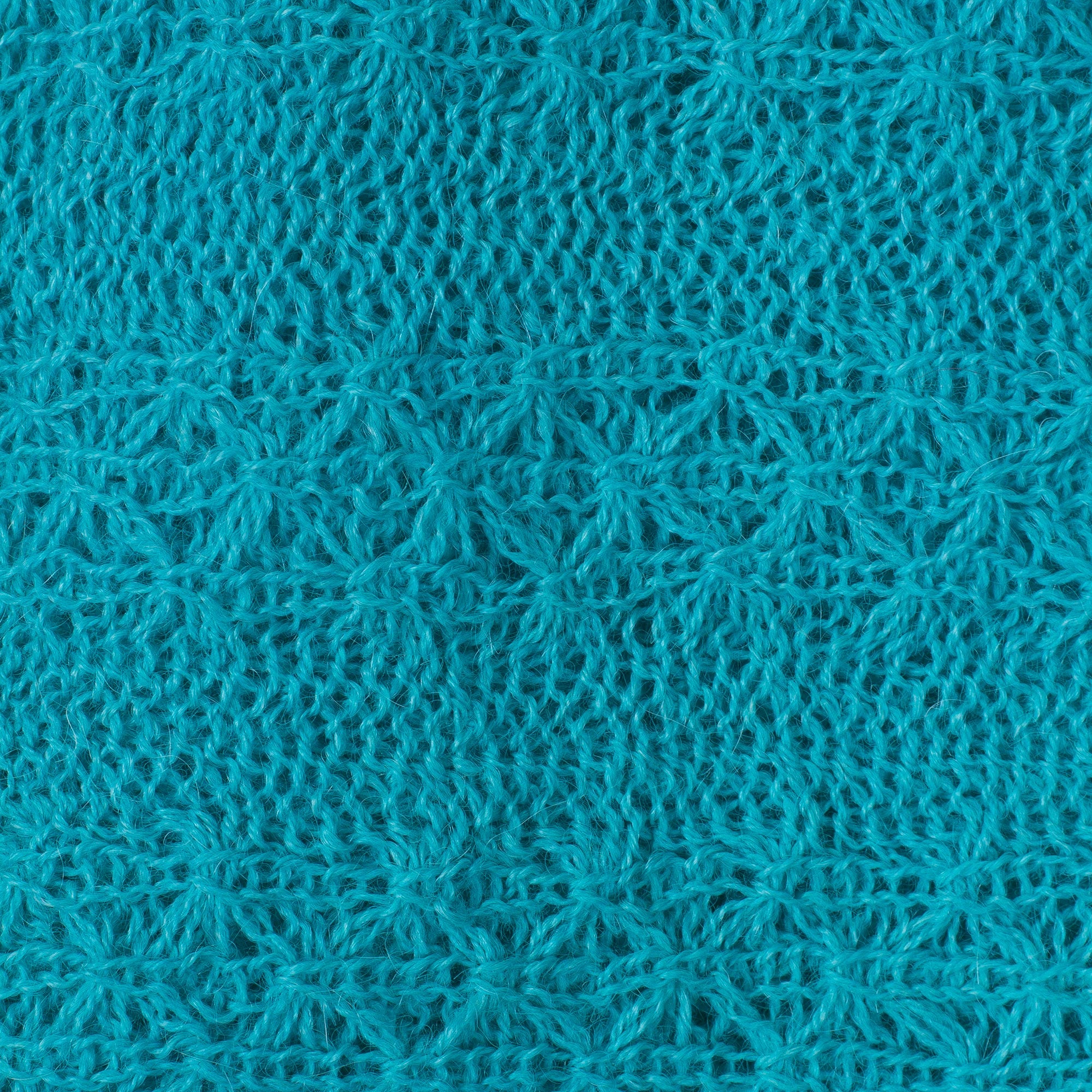 Turquoise Intrigue Turquoise Baby Alpaca Blend Knit Neck Warmer from Peru