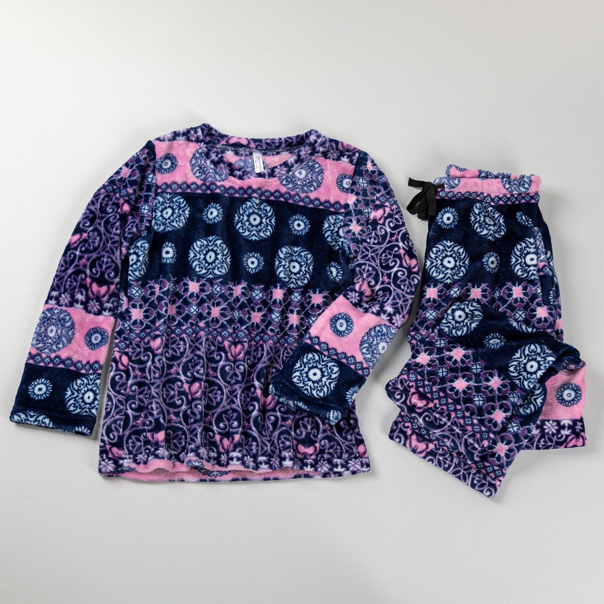 Super Cozy Mandala Butterflies Pajama Set