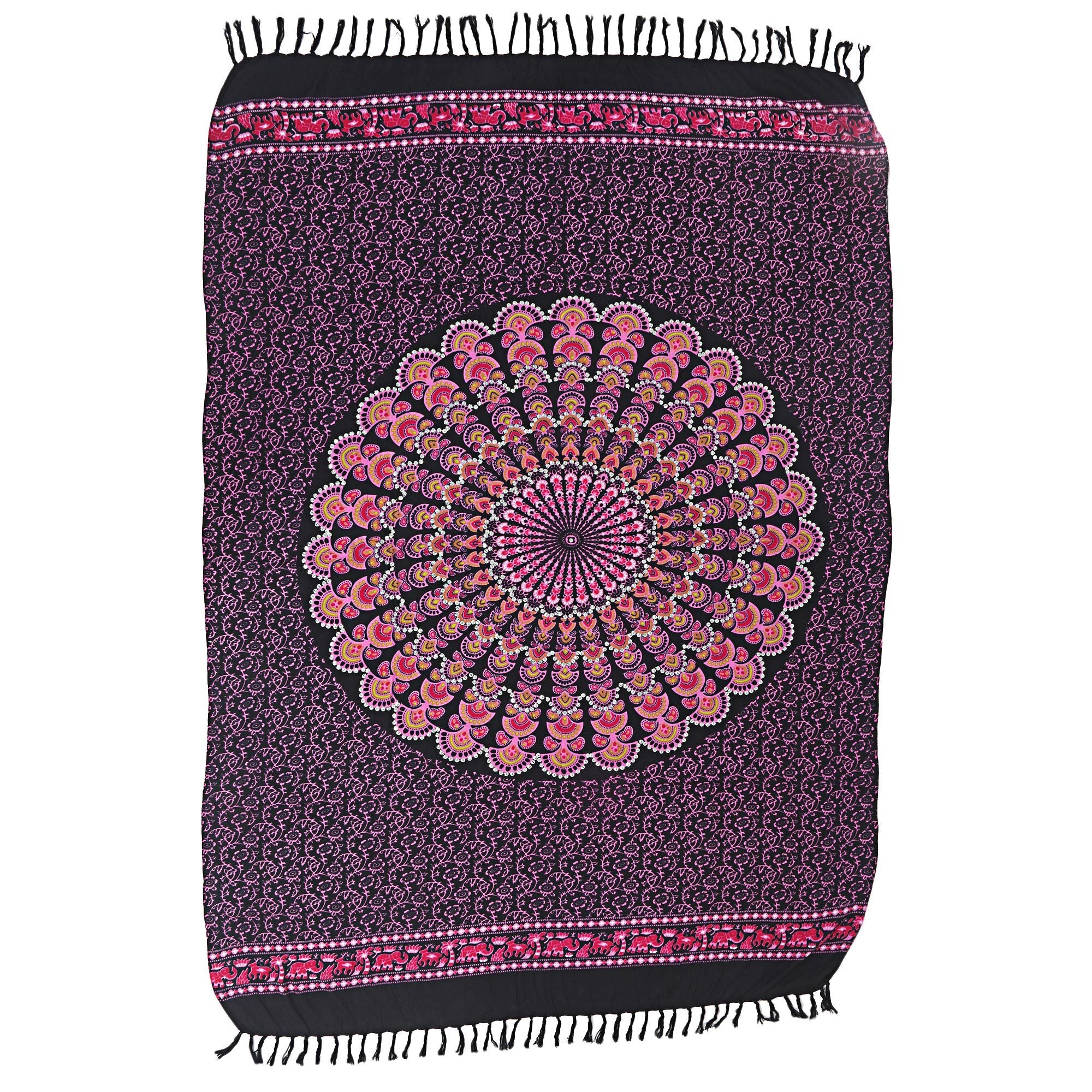 Pink Sunshine Beach Sarong