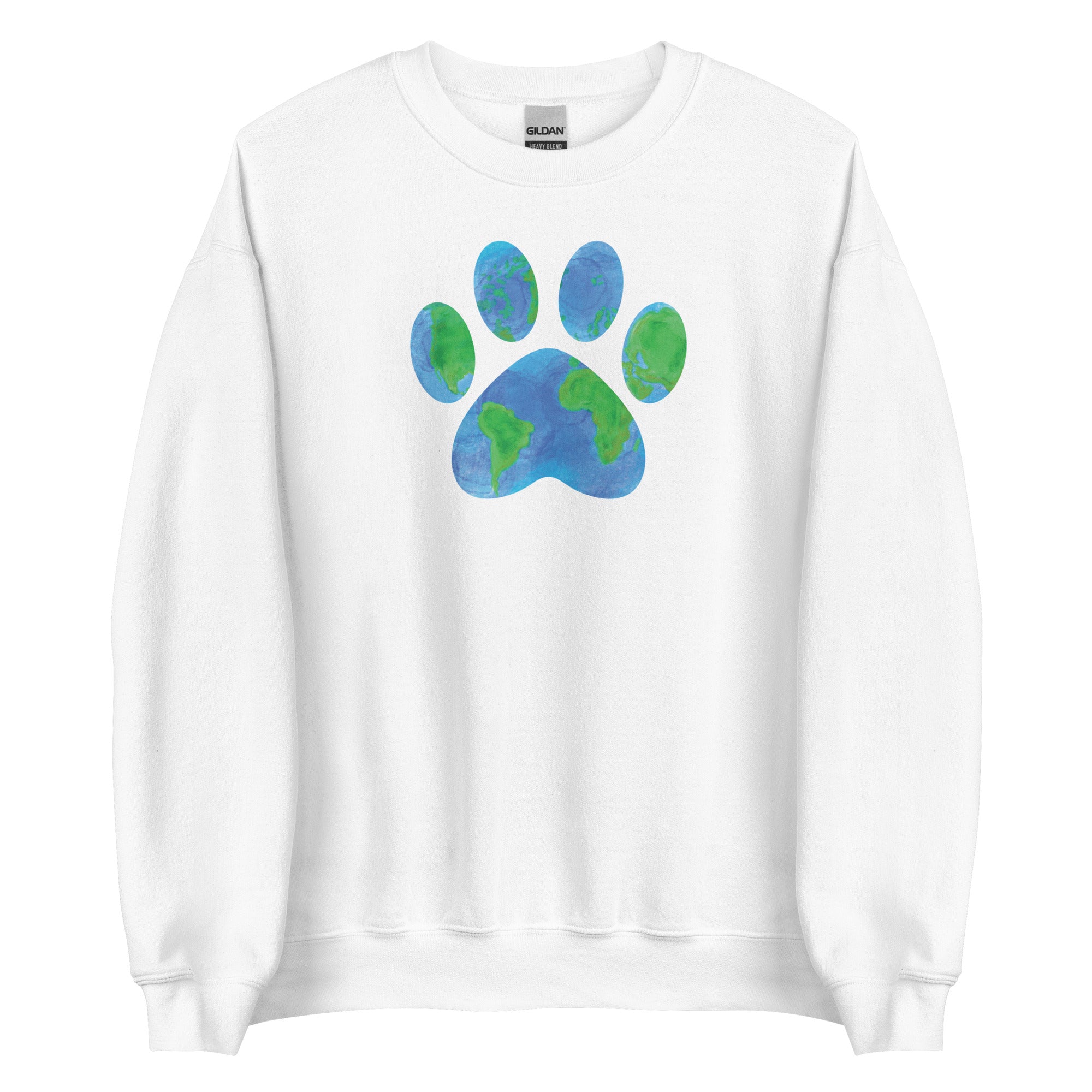 Earth Paw Crewneck Sweatshirt