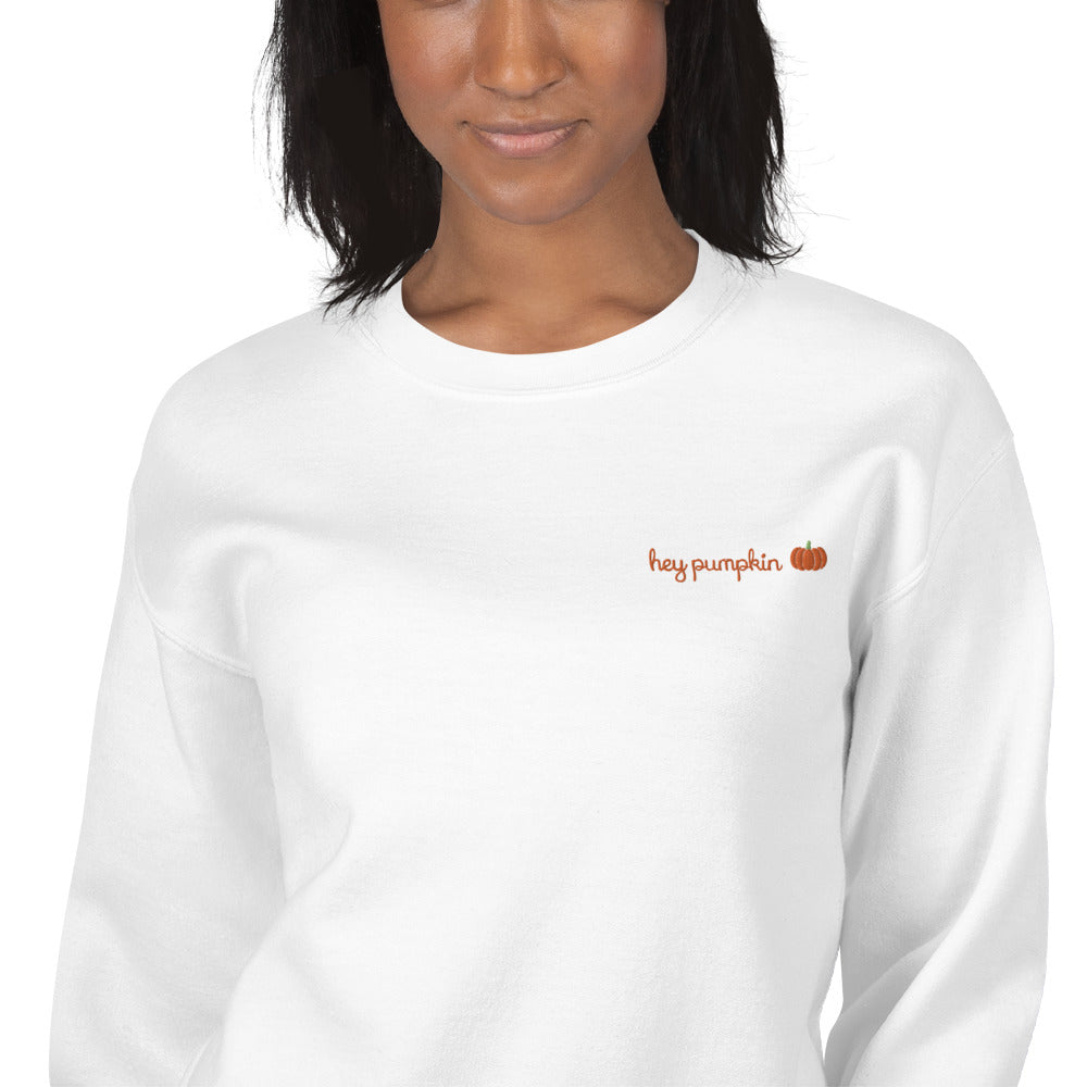 Hey Pumpkin Crewneck Sweatshirt