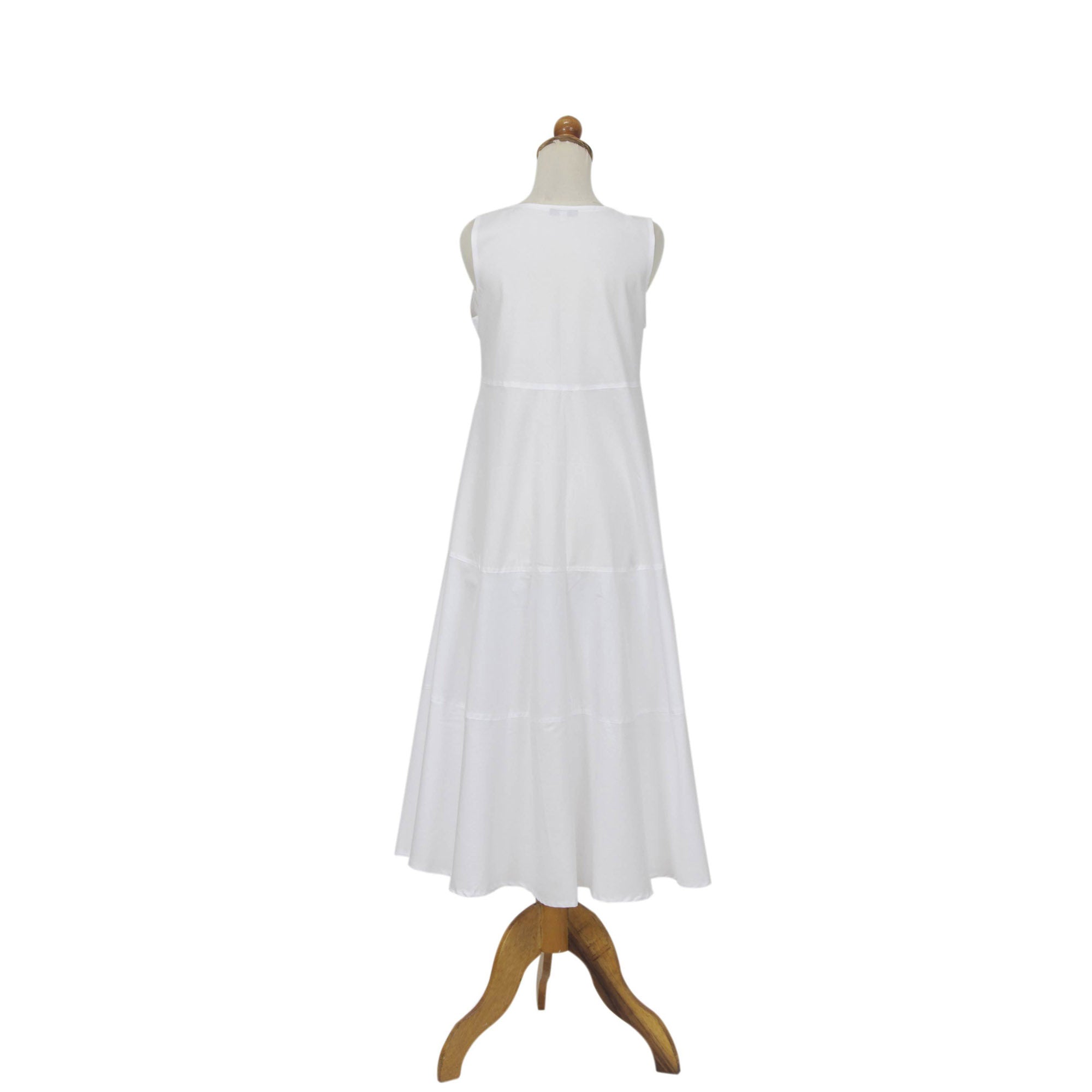 Cool White Cotton Dress