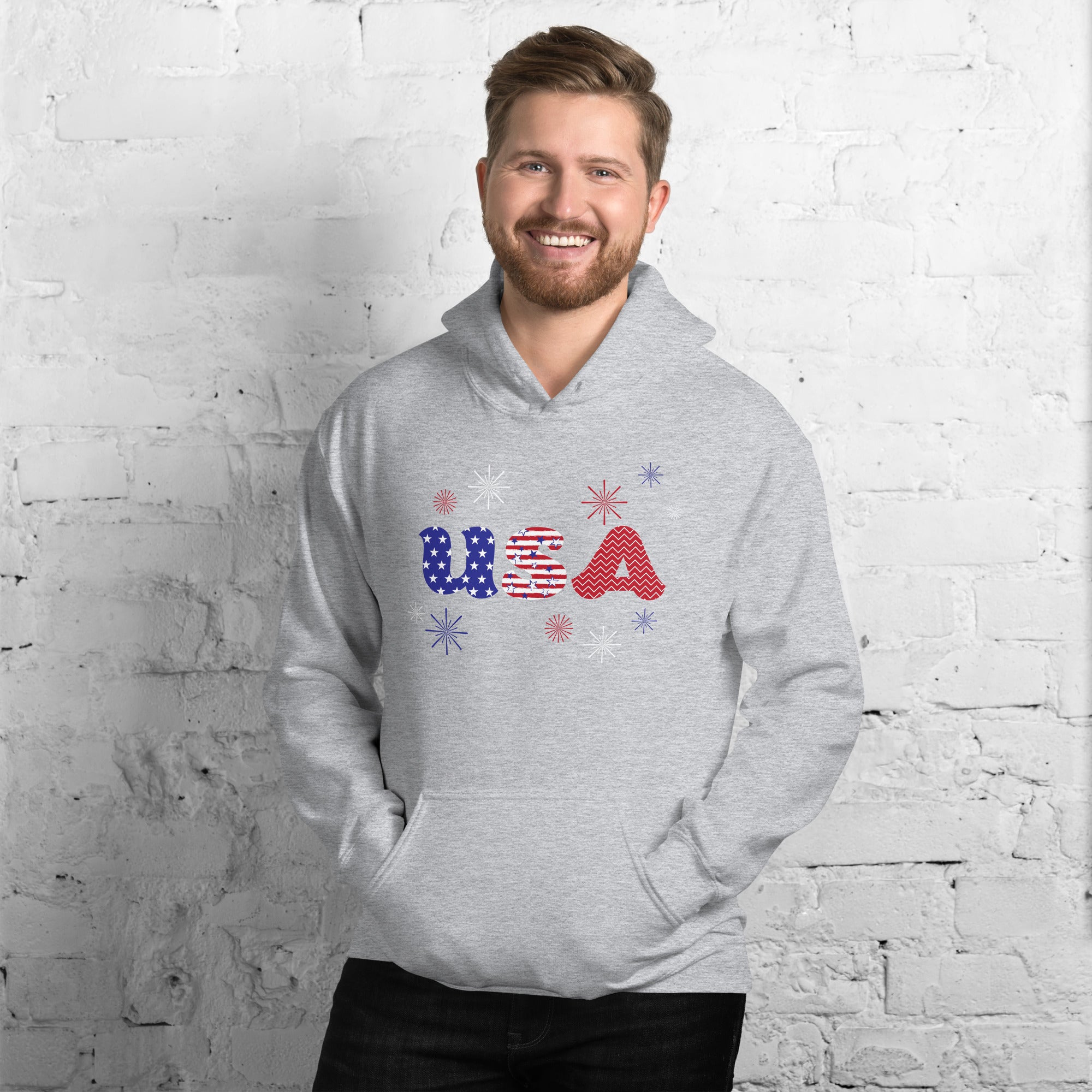 Patriotic USA Hoodie