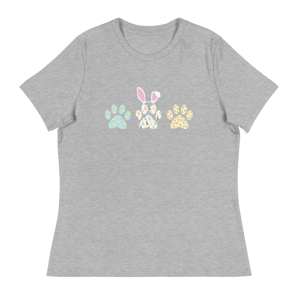 Easter Paws Women's Relaxed T-Shirt