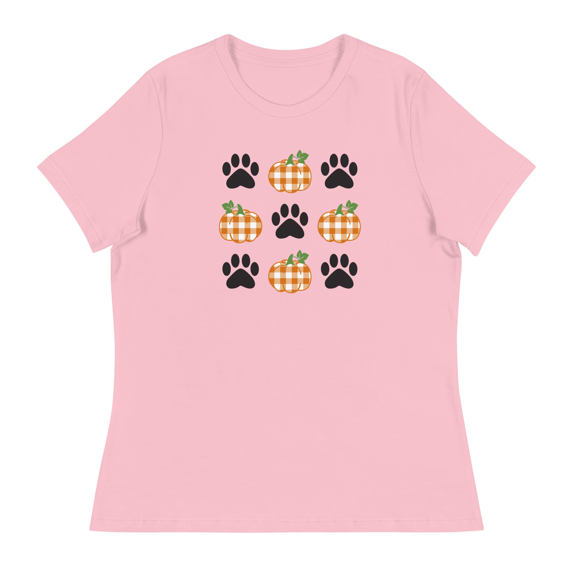 Pumpkins & Paws Women's Relaxed T-Shirt