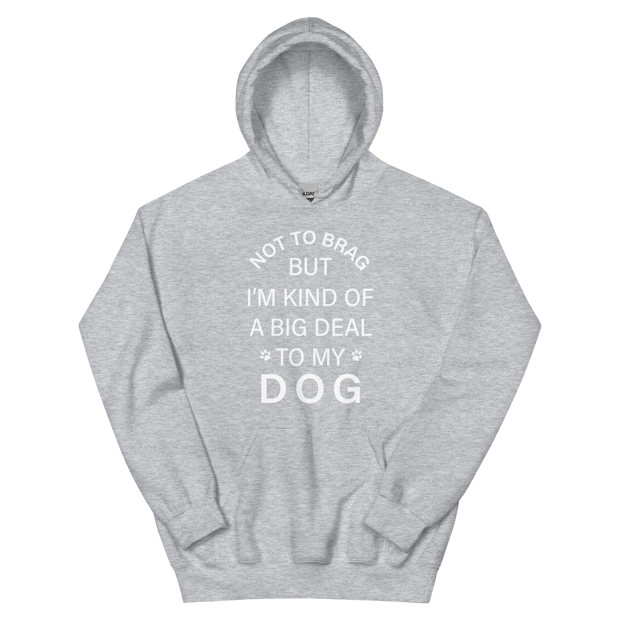 Not To Brag Dog Hoodie