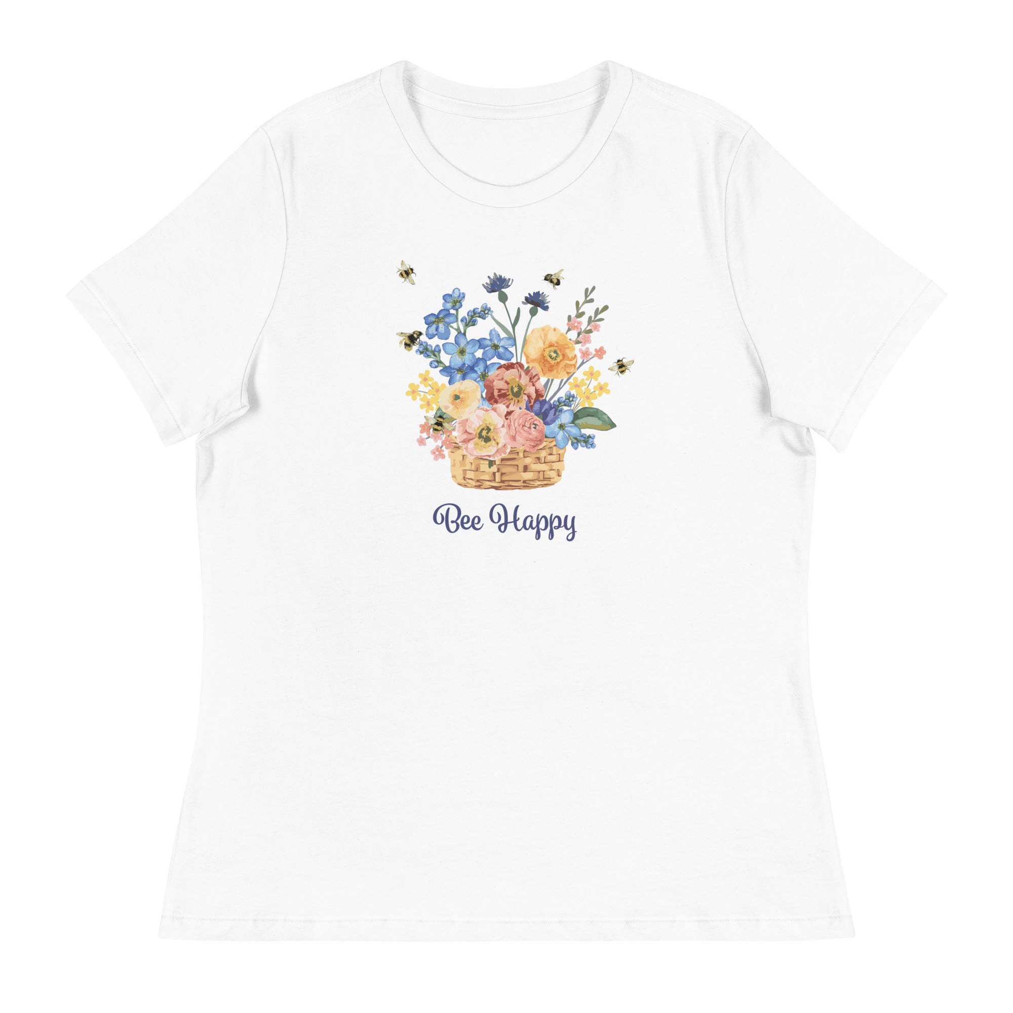 Bee Happy Women's Relaxed T-Shirt