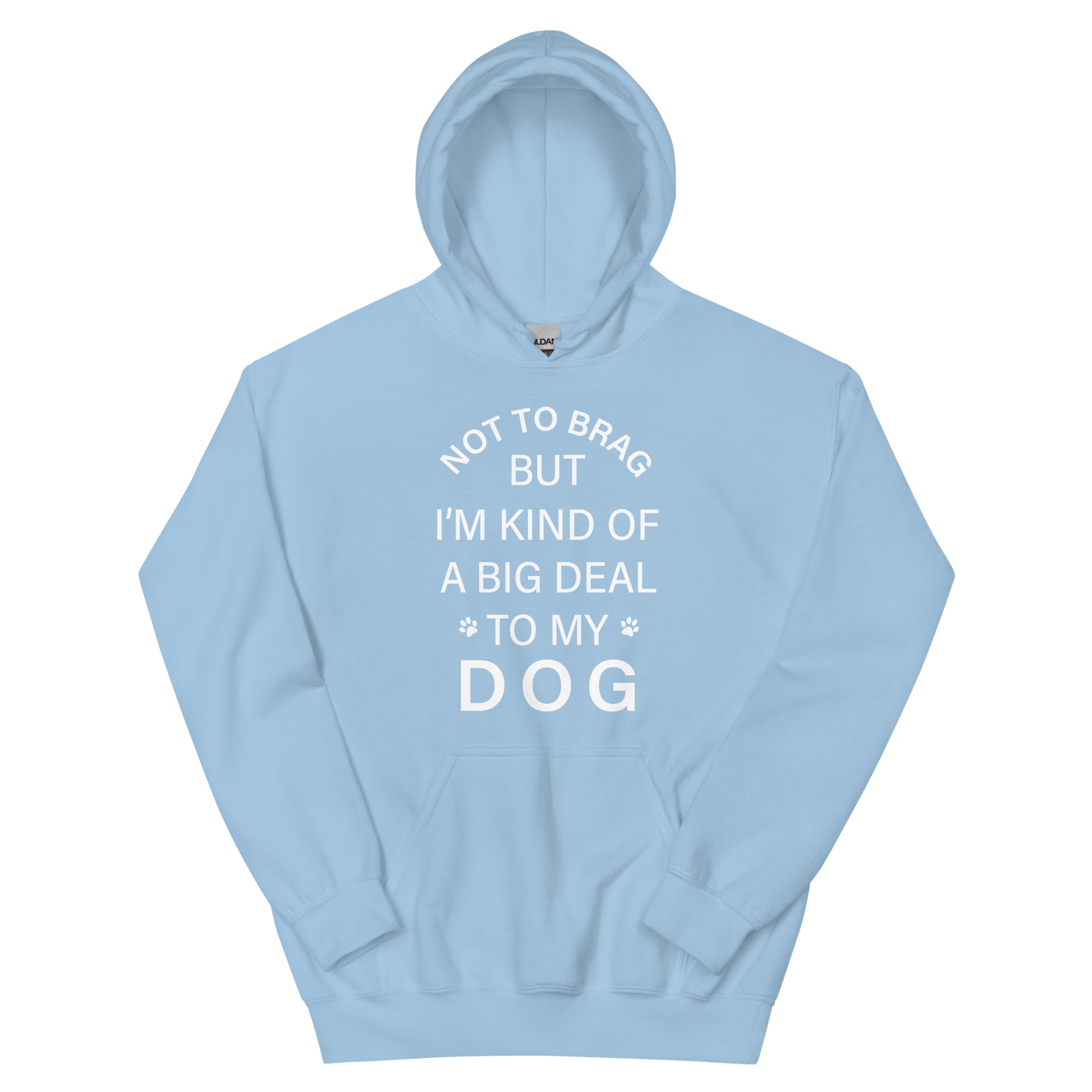 Not To Brag Dog Hoodie