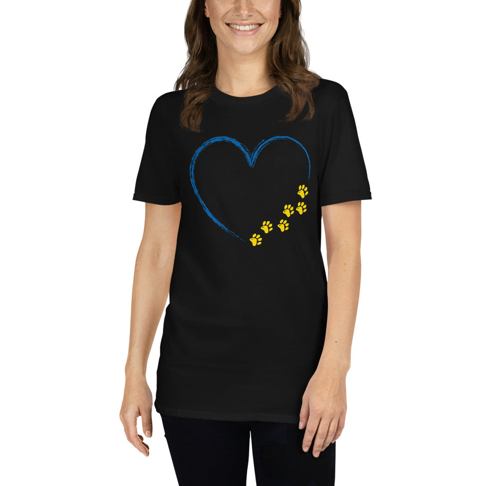 Ukrainian Paws for Love T-Shirt