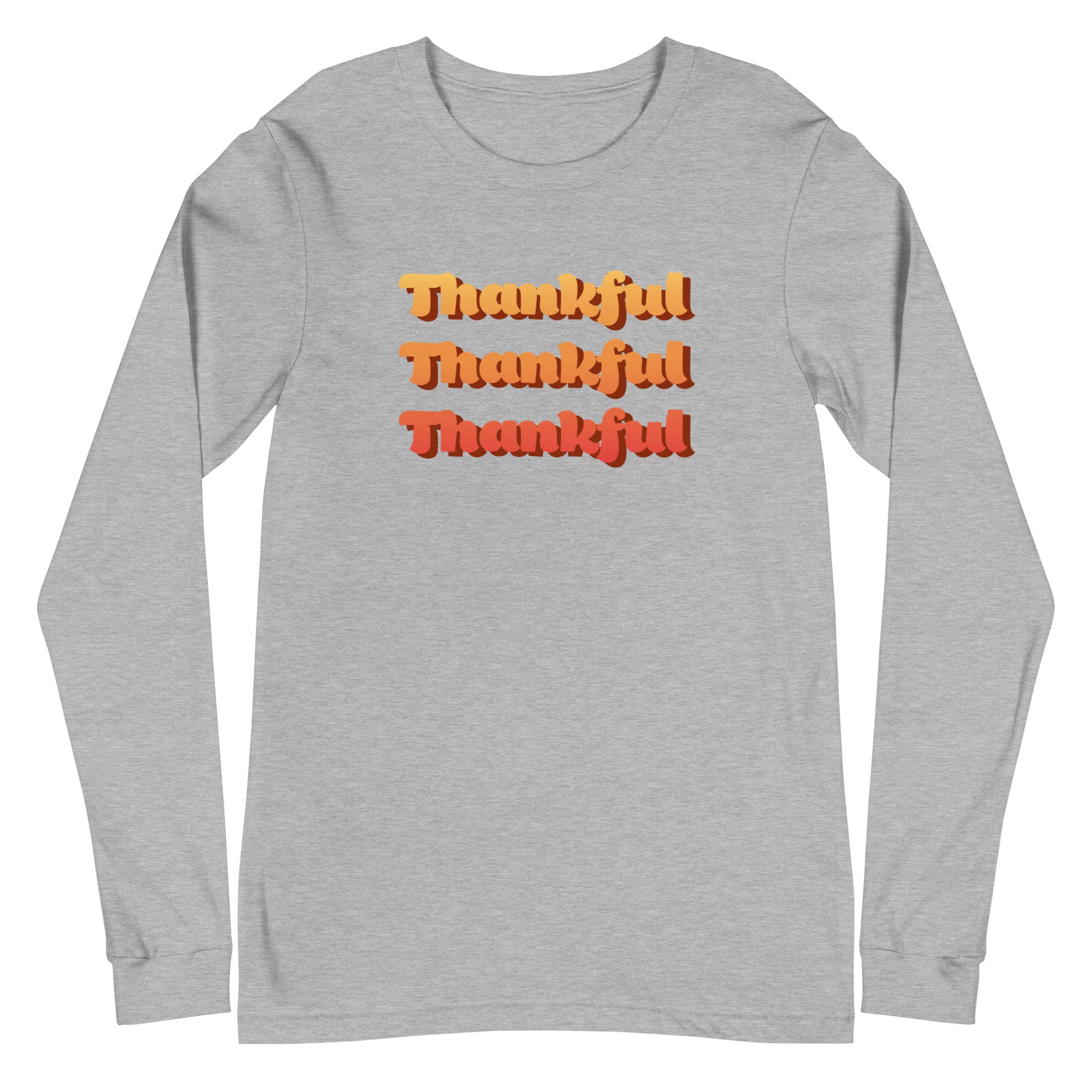 Thankful Times Three Long Sleeve Tee