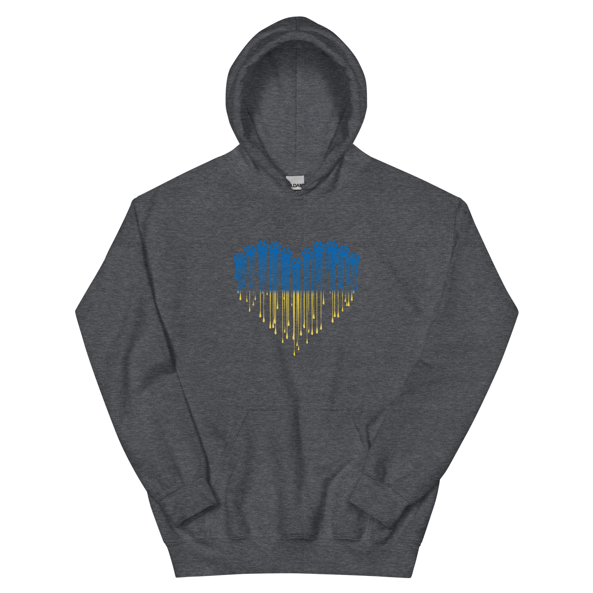 Paw Love For Ukraine Hoodie