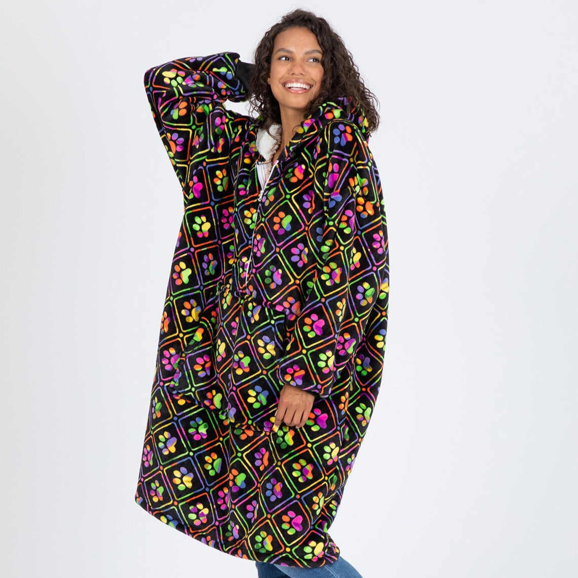 Super Cozy Fleece Blanket Hoodie