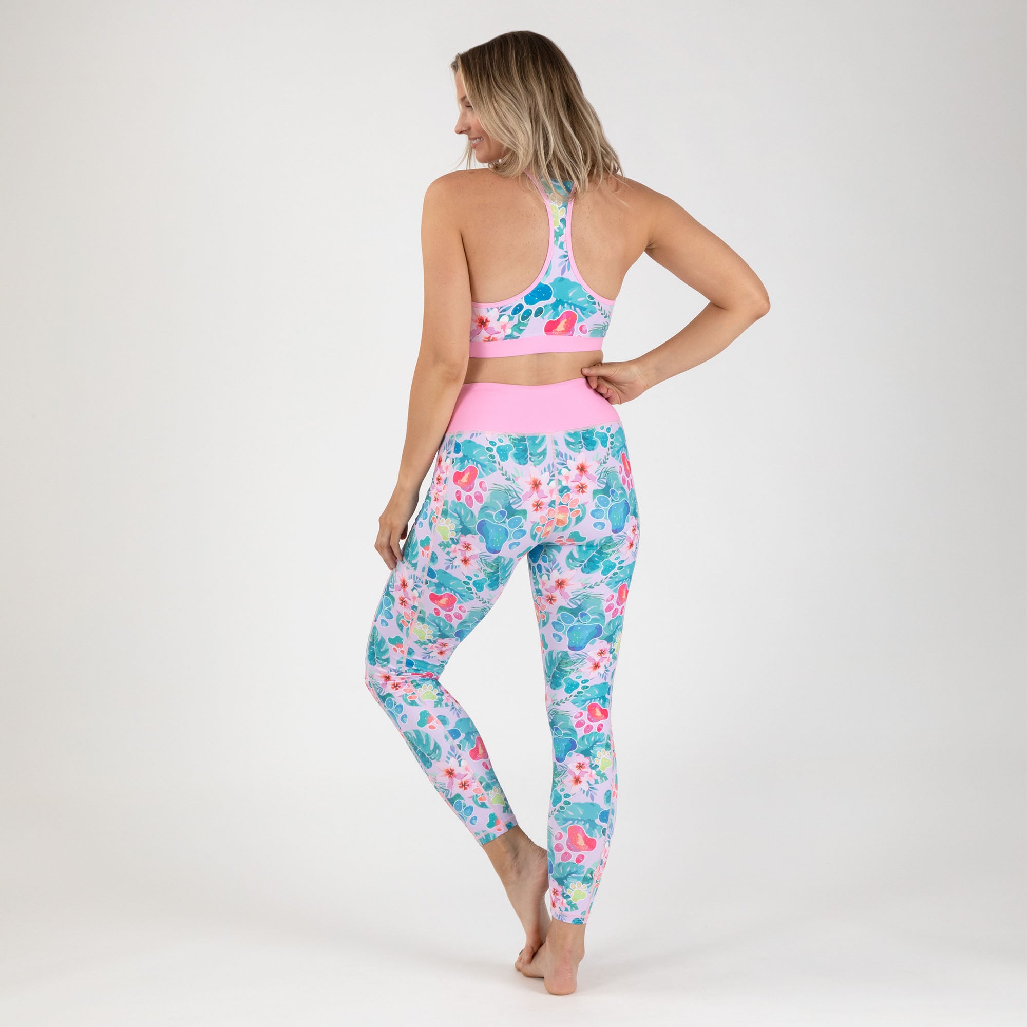 Racerback Sports Bra & Legging Set