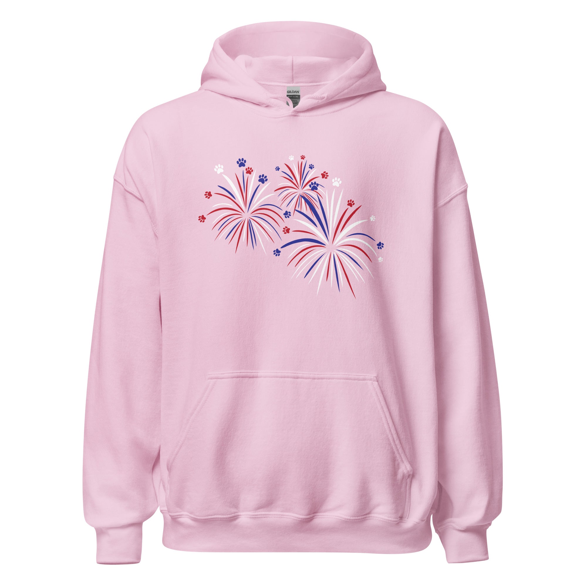 Fireworks of Paws Hoodie