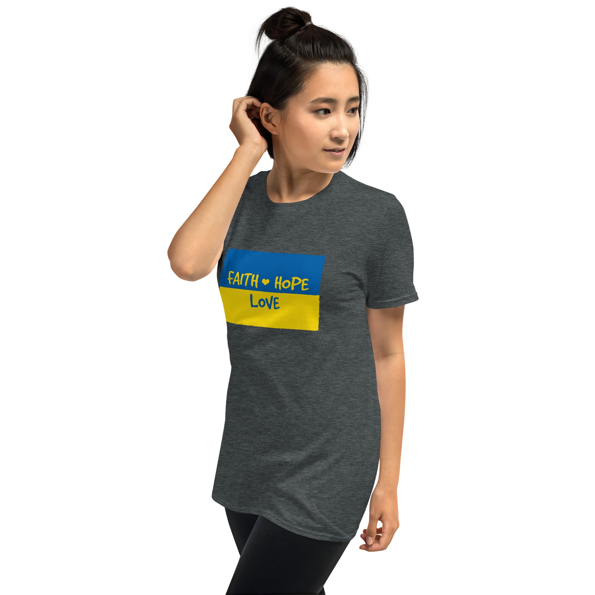 Hope, Faith & Love for Ukraine T-Shirt