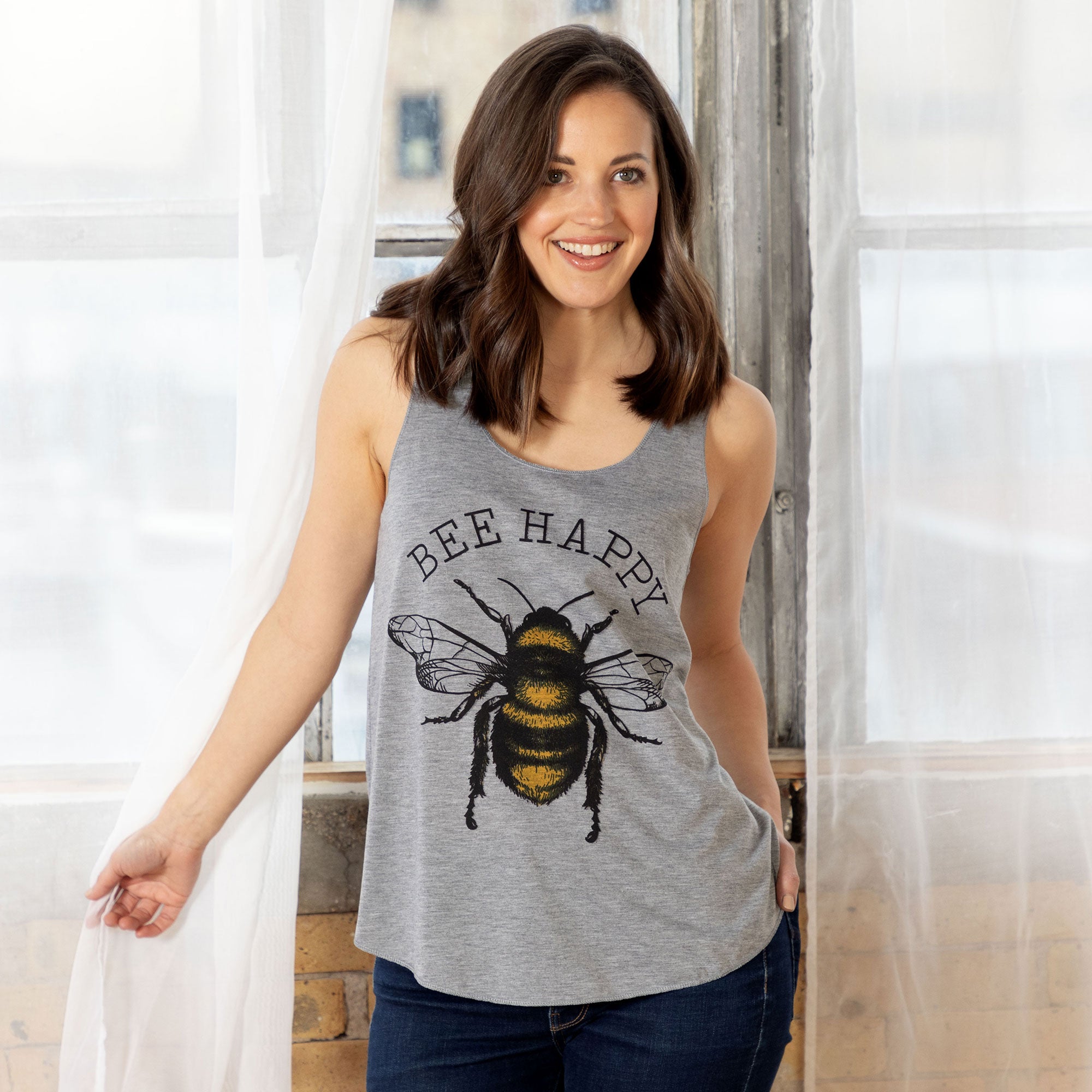 Bee Happy Tank Top