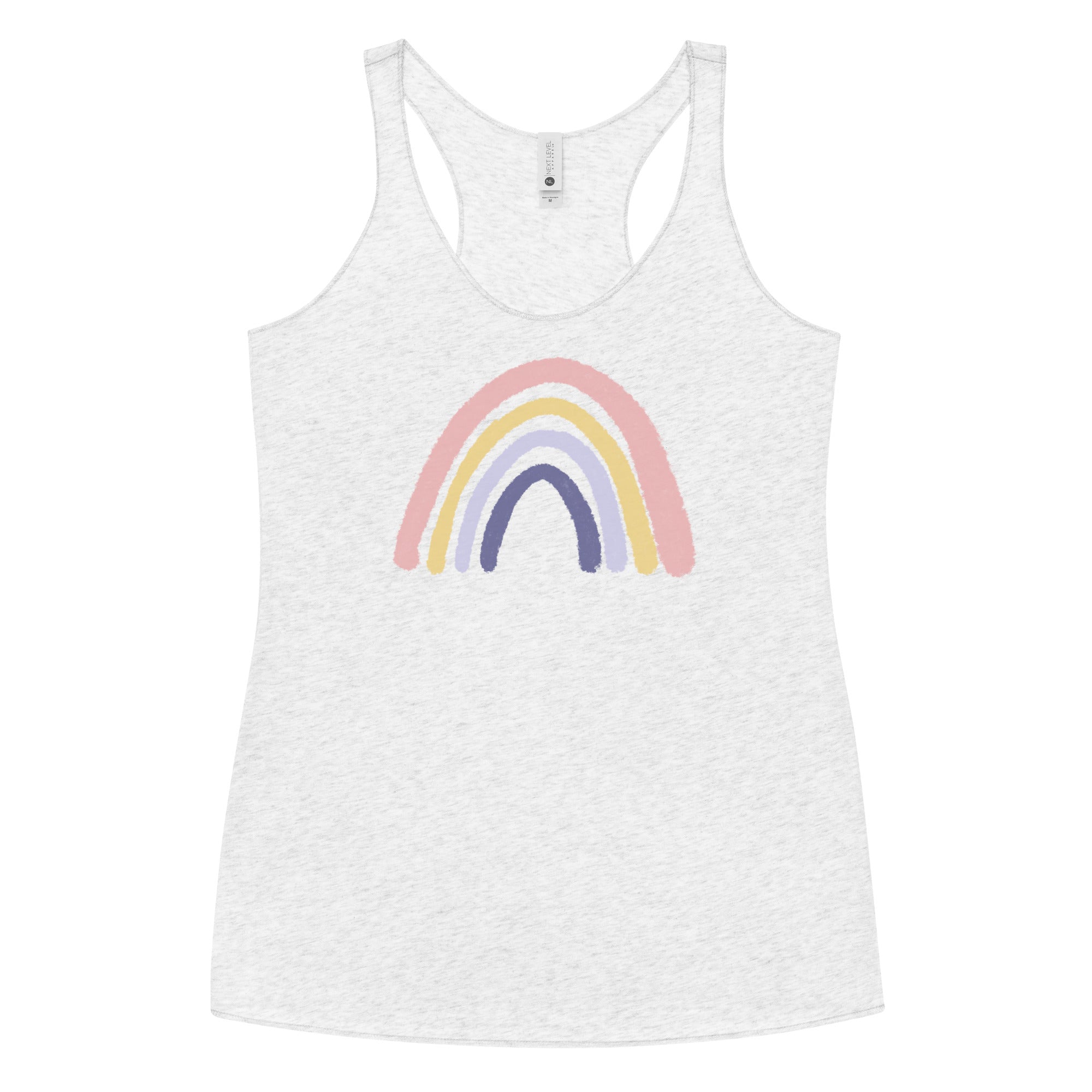 Watercolor Rainbow Tank