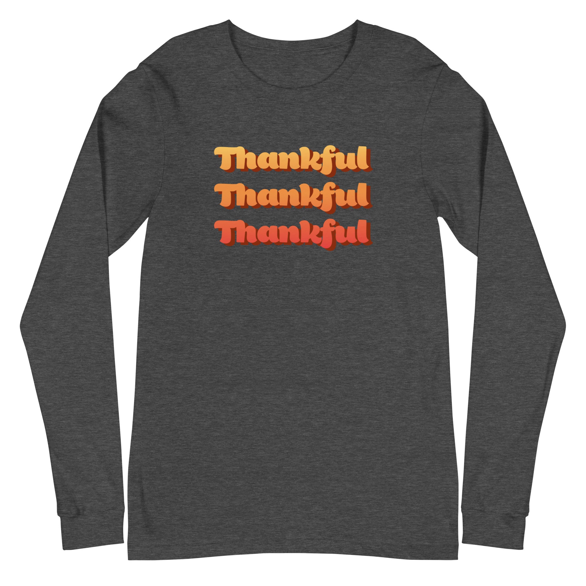 Thankful Times Three Long Sleeve Tee