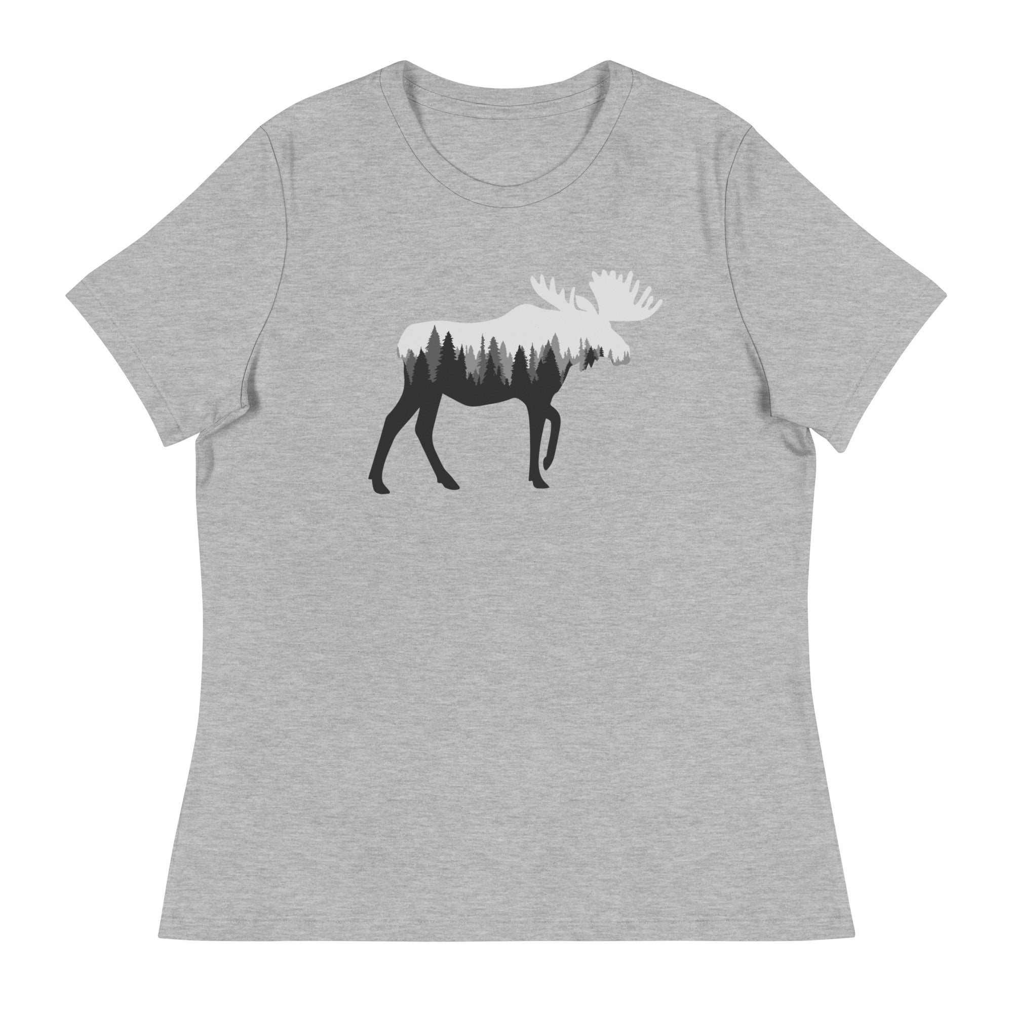 Moose of the Forest Women's Relaxed T-Shirt