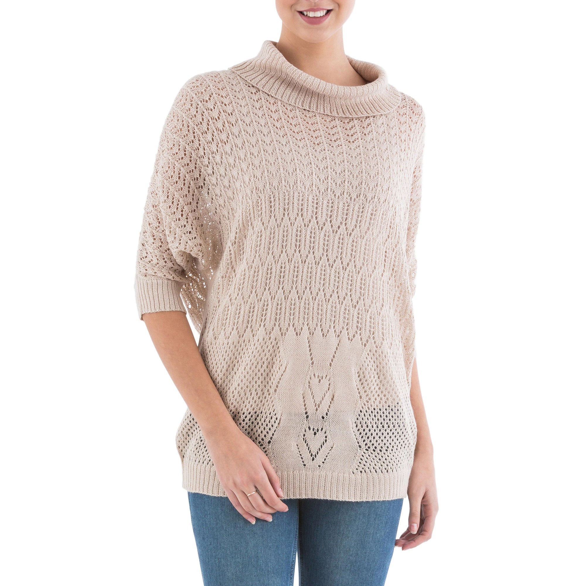 Evening Flight Alpaca Pullover Sweater