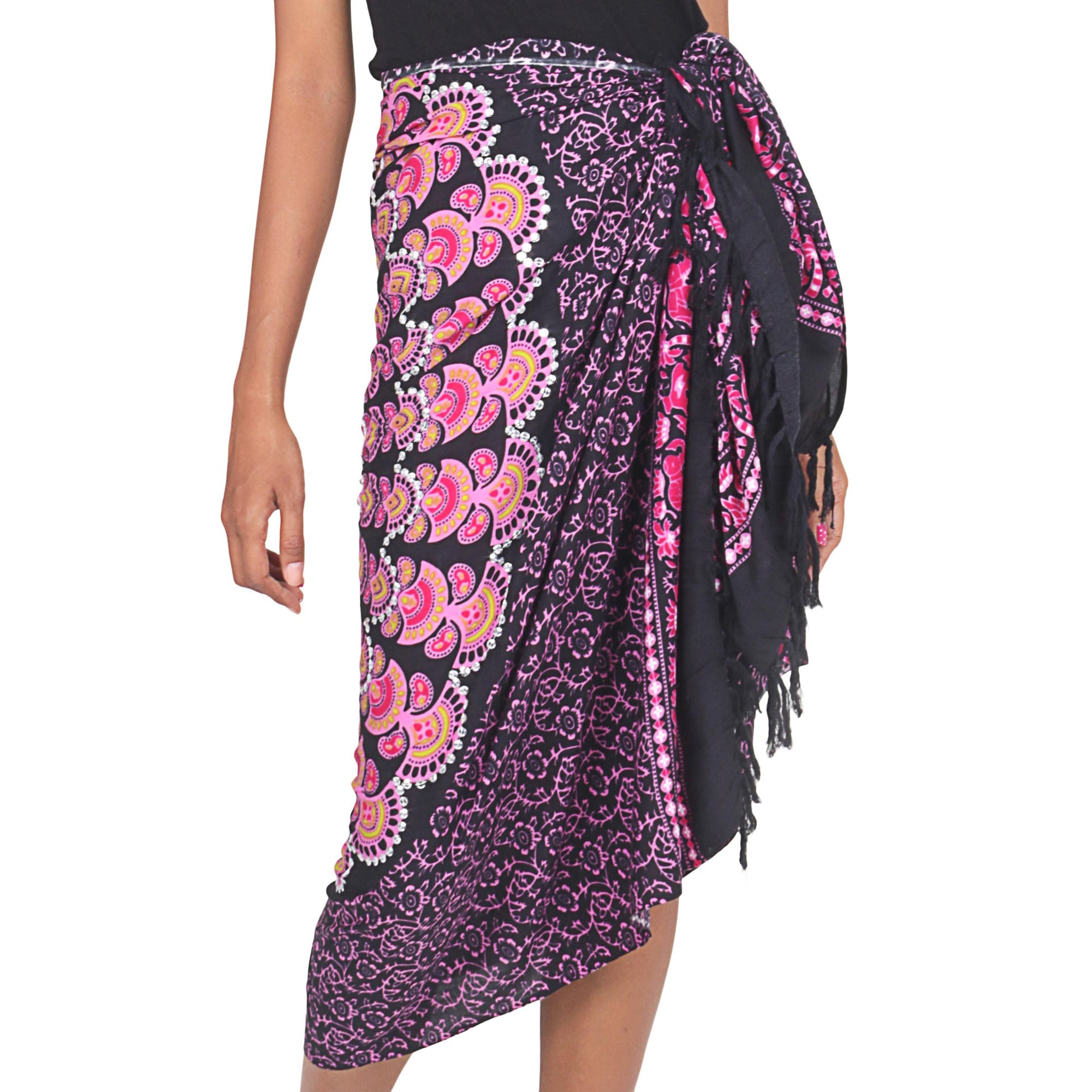 Pink Sunshine Beach Sarong