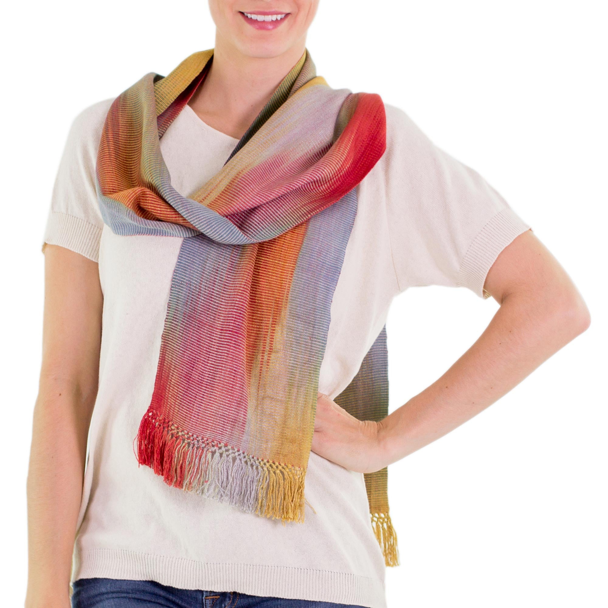 Solola Afternoon Bamboo Fiber Scarf