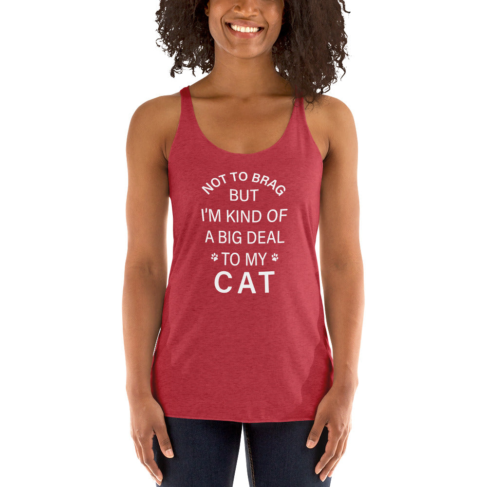 Not To Brag Cat Tank