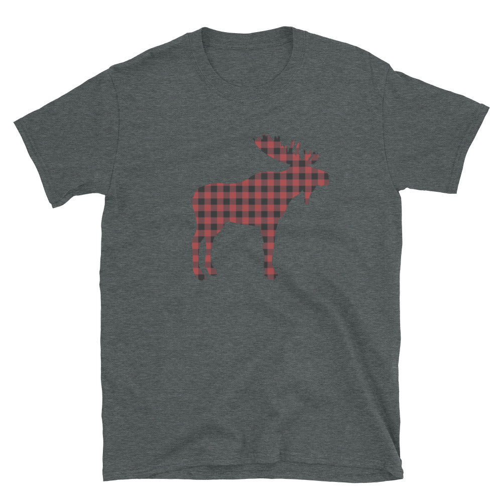 Gingham Moose T-Shirt