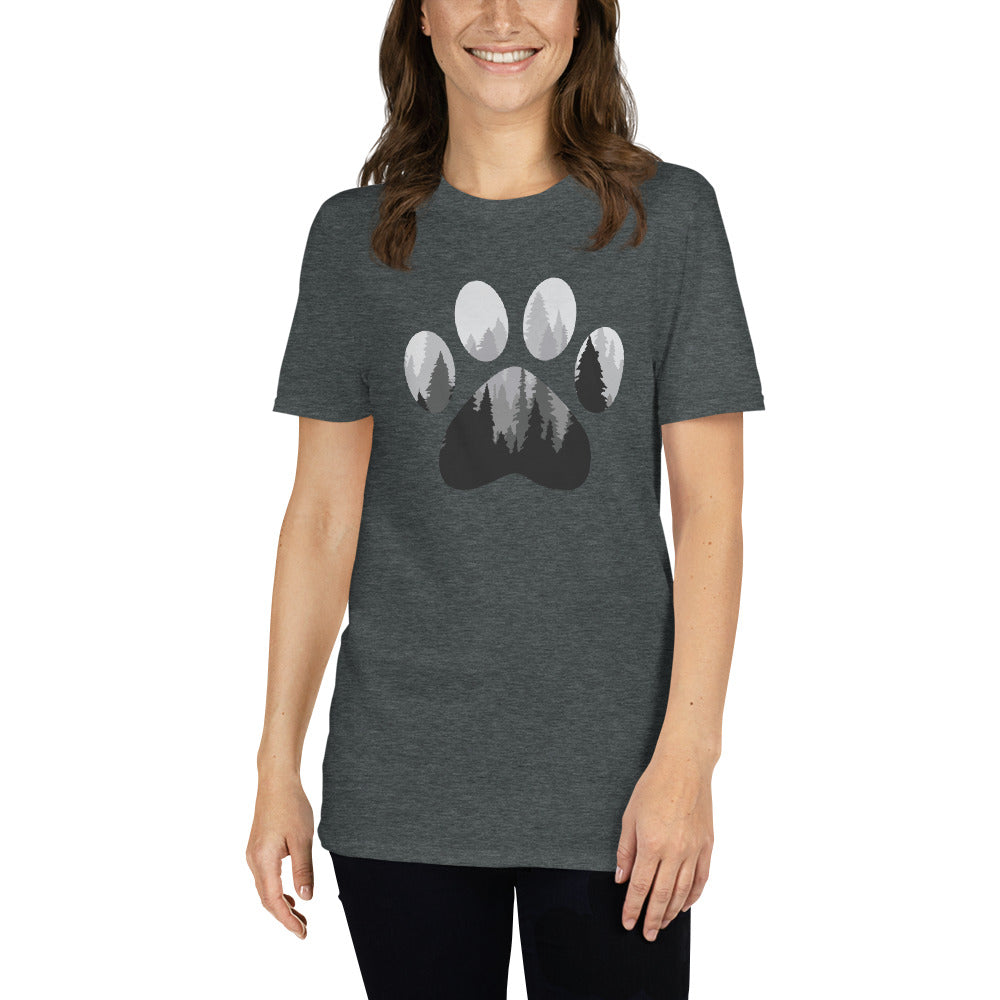 Nature View Paw T-Shirt