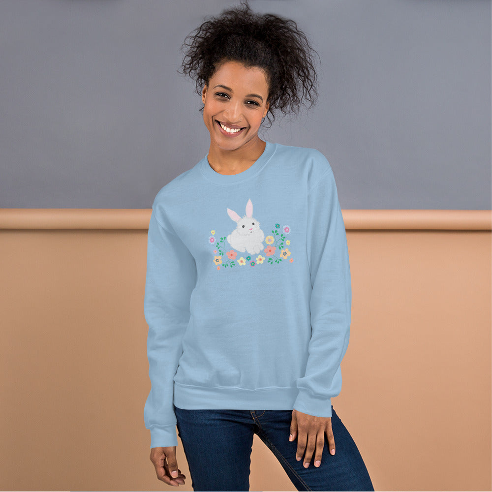 Fluffy Bunny Crewneck Sweatshirt