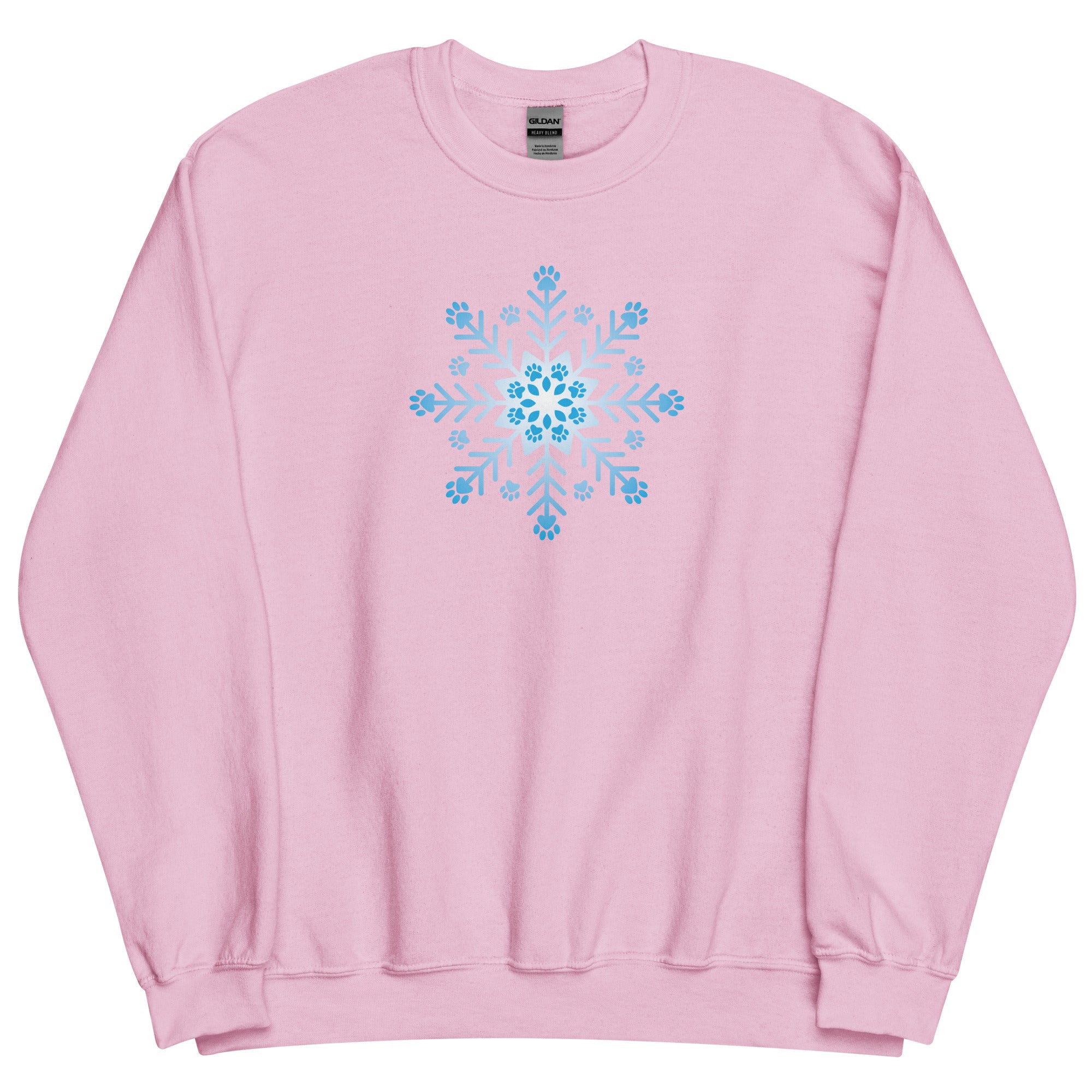 Snowflake Paw Crewneck Sweatshirt