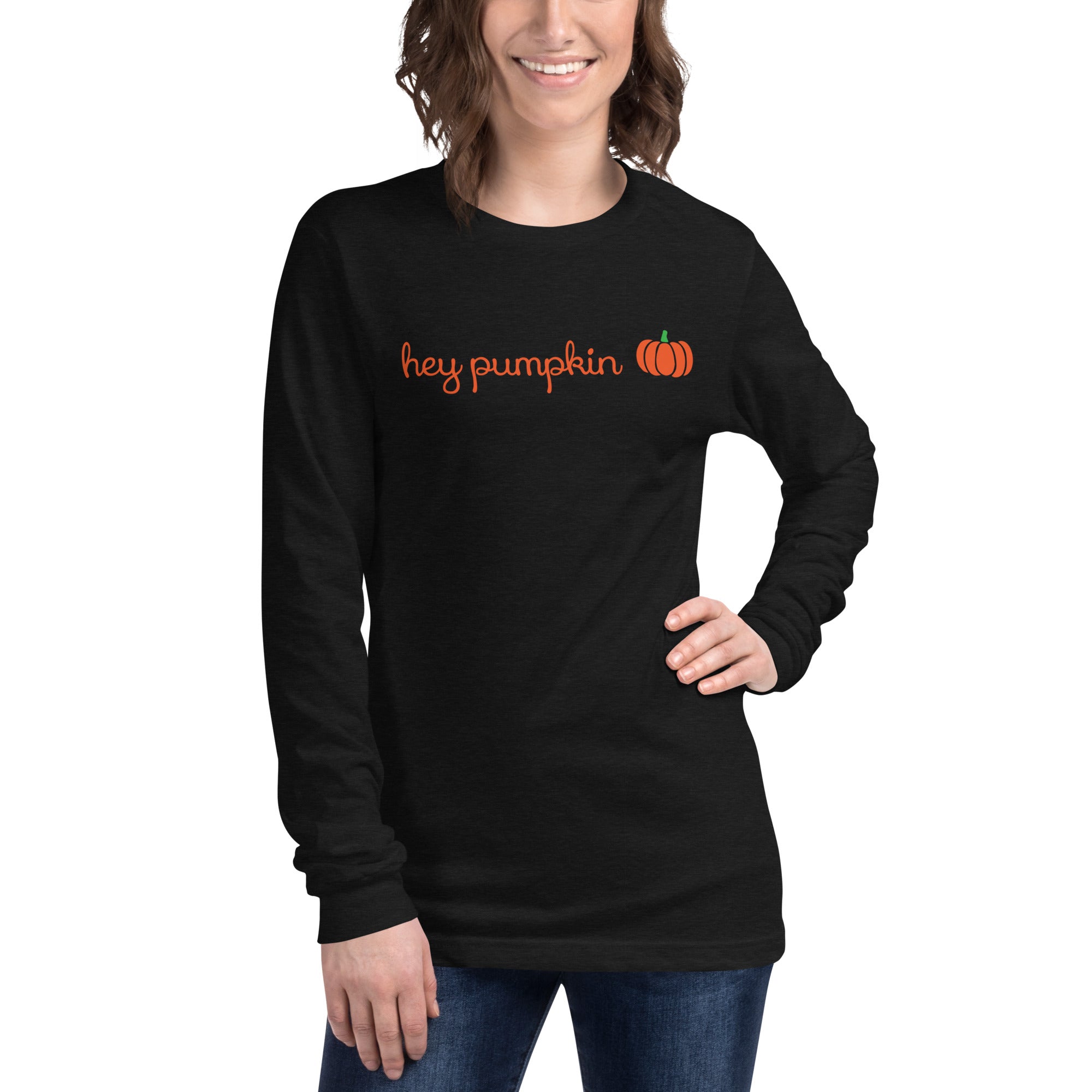 Hey Pumpkin Long Sleeve Tee