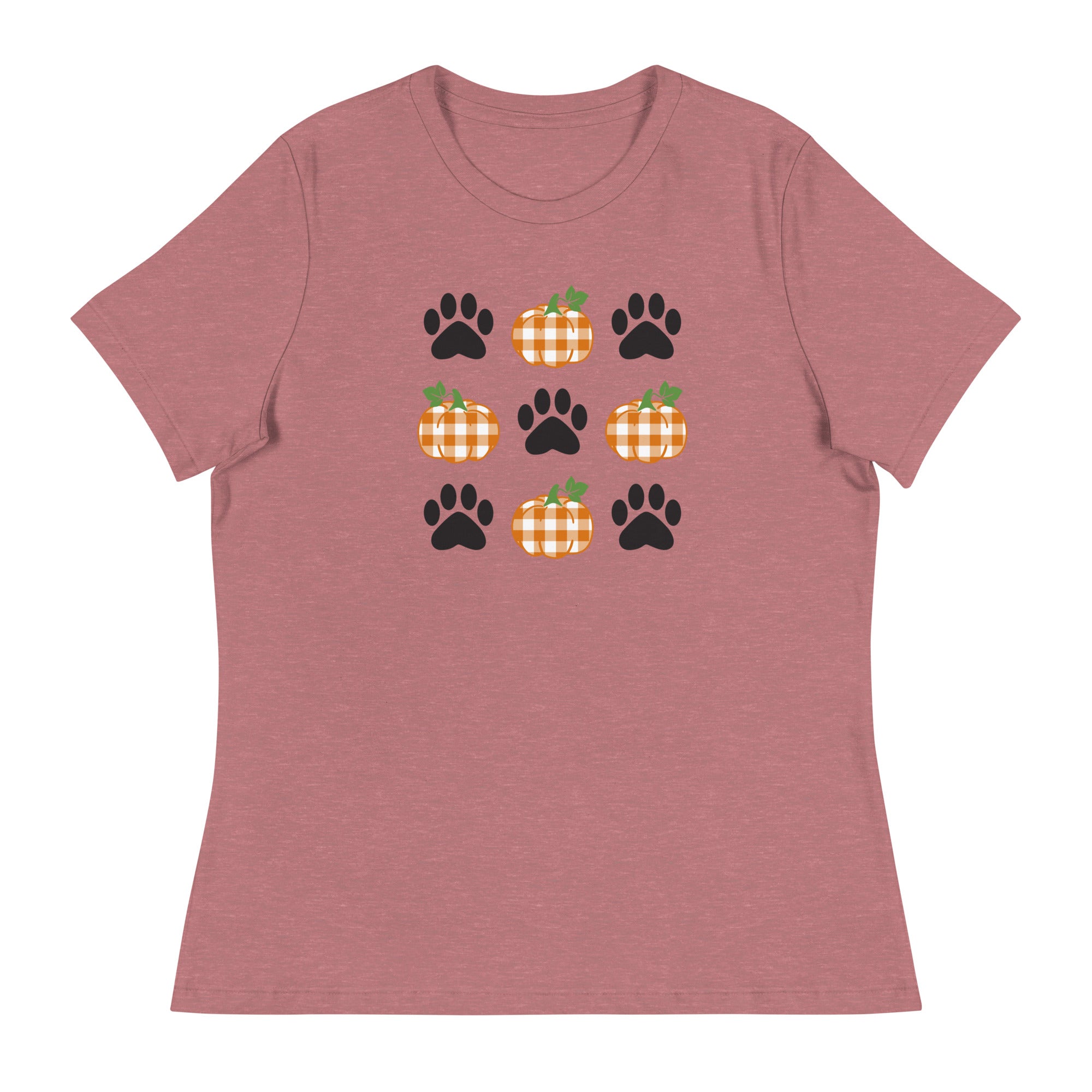 Pumpkins & Paws Women's Relaxed T-Shirt