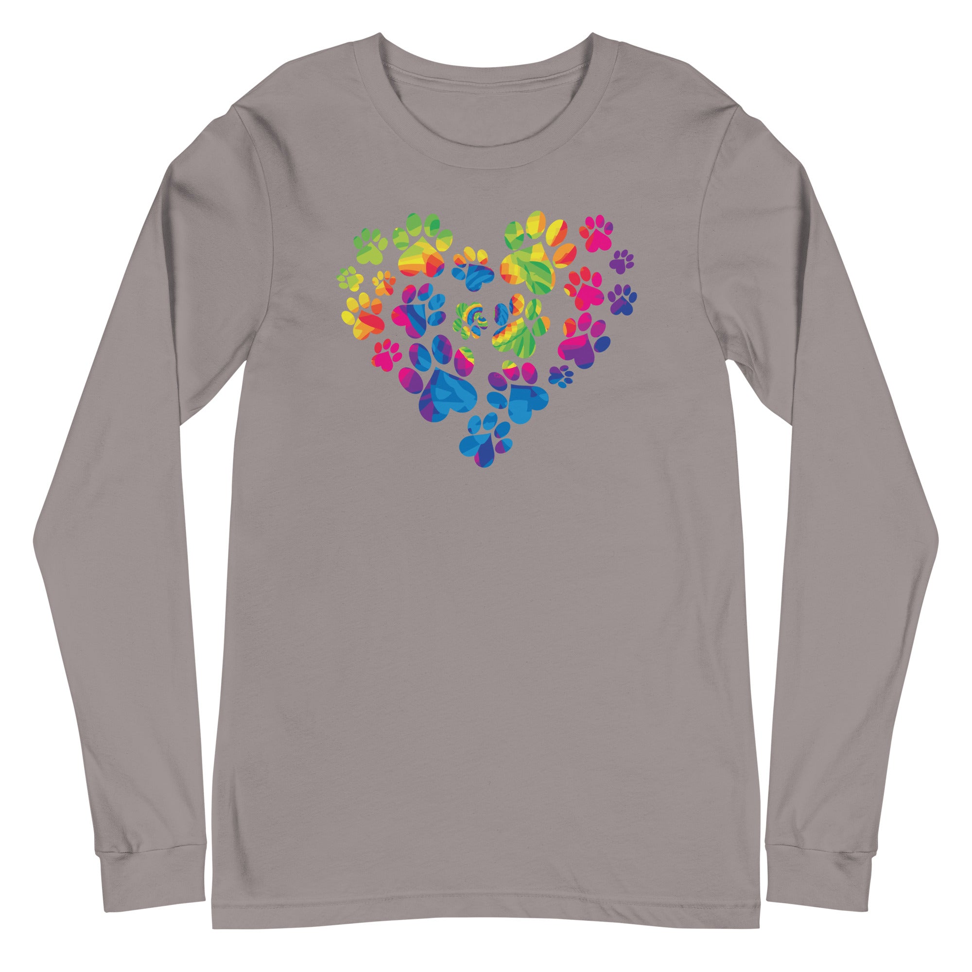 Anniversary Paw Print Love Long Sleeve Tee