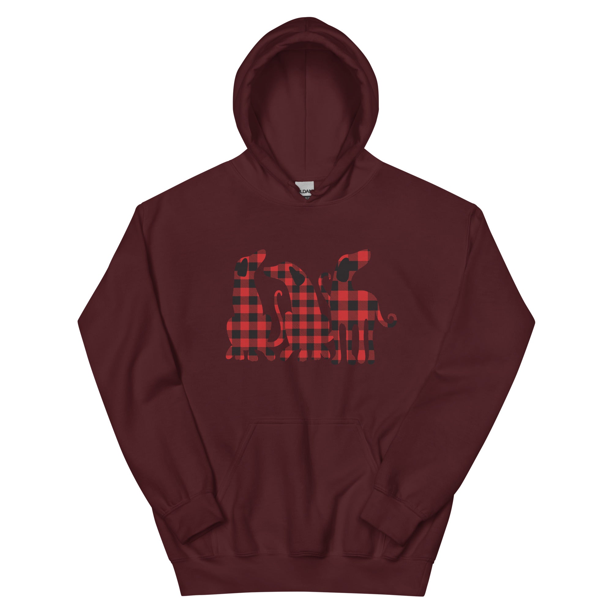 Gingham Dogs Hoodie