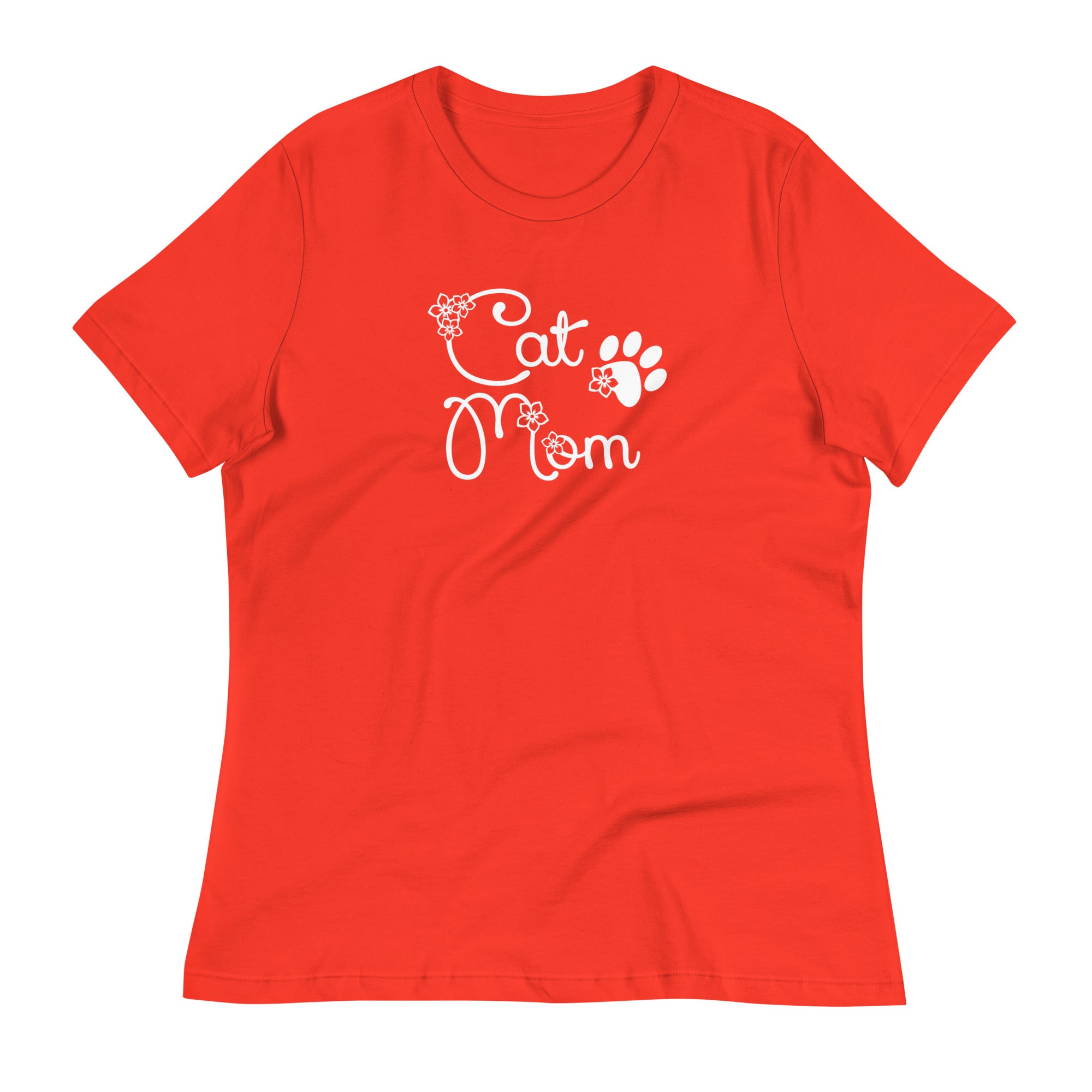 Cat Mom Relaxed T-Shirt