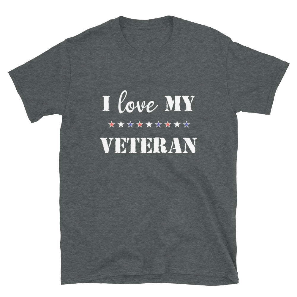 I Love My Veteran T-Shirt