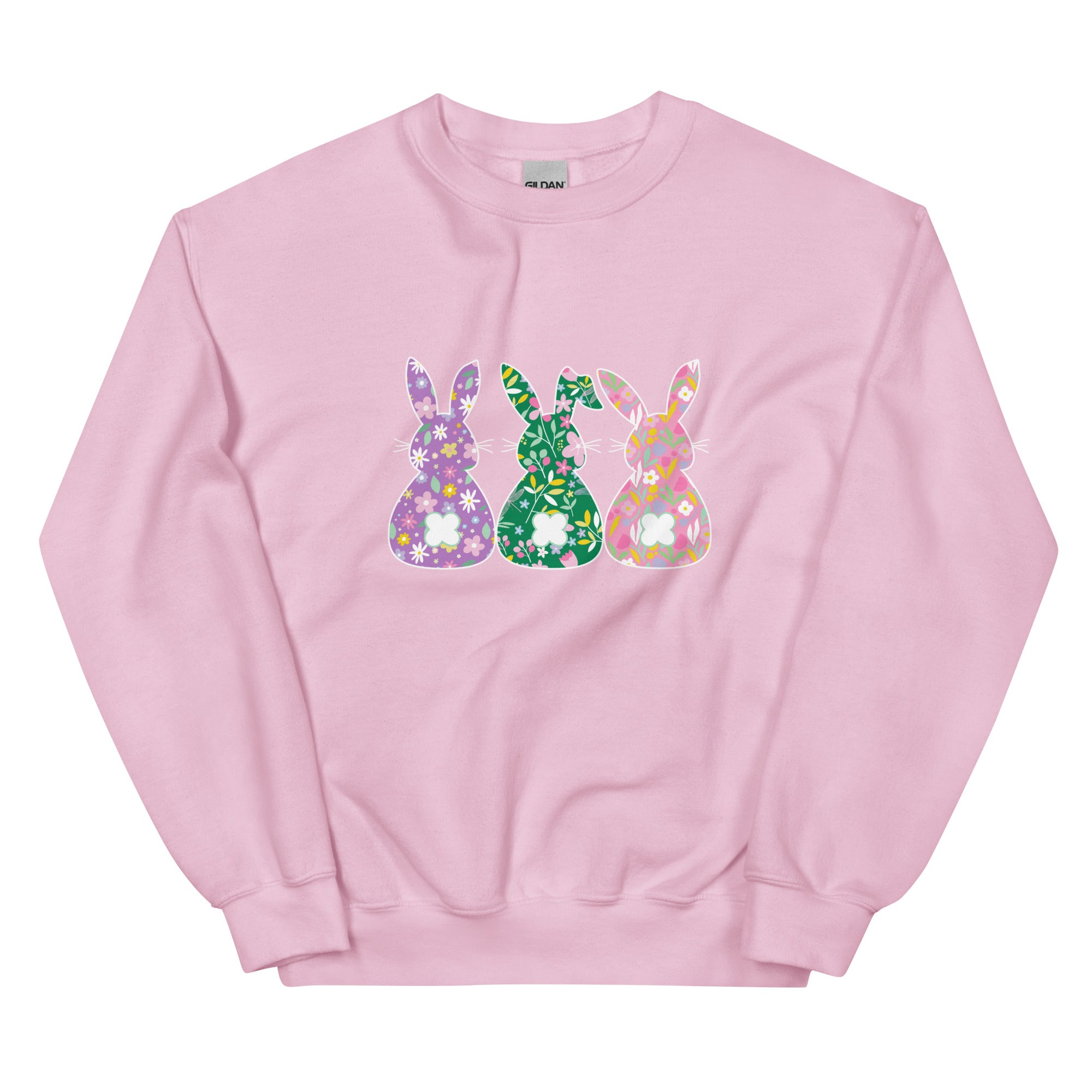 Whimsical Bunnies Crewneck Sweatshirt