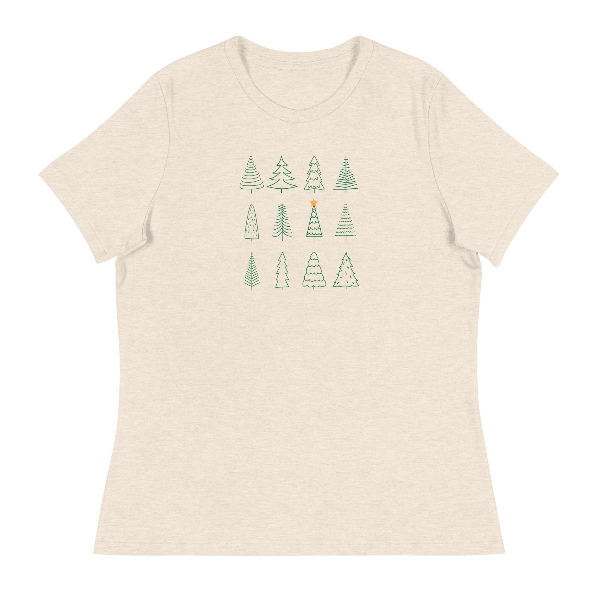 Christmas Trees Women's Relaxed T-Shirt