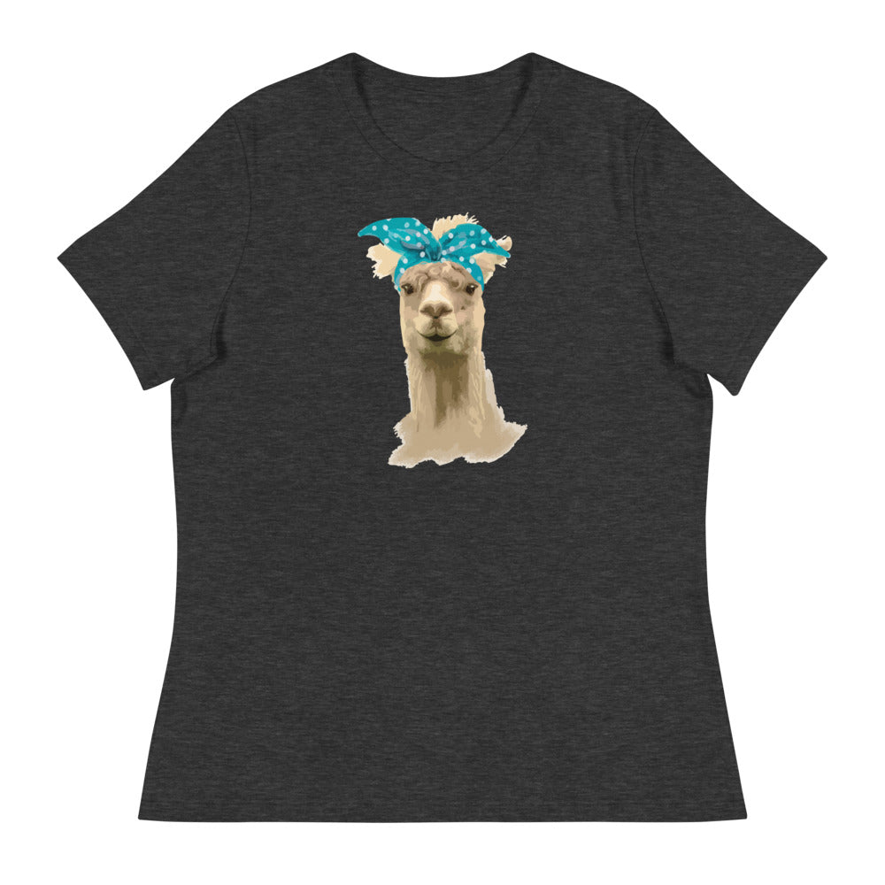 Llama with Sass  Women's Relaxed T-Shirt