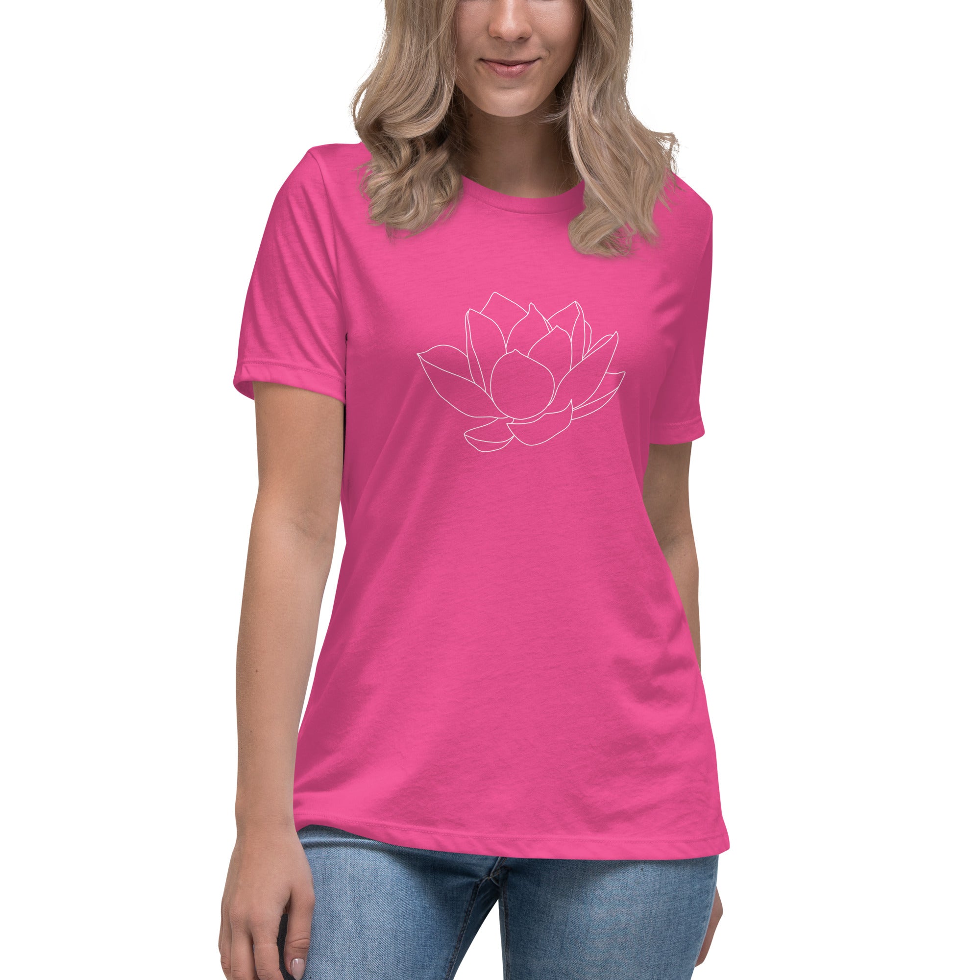 Water Lily Women's Relaxed T-Shirt