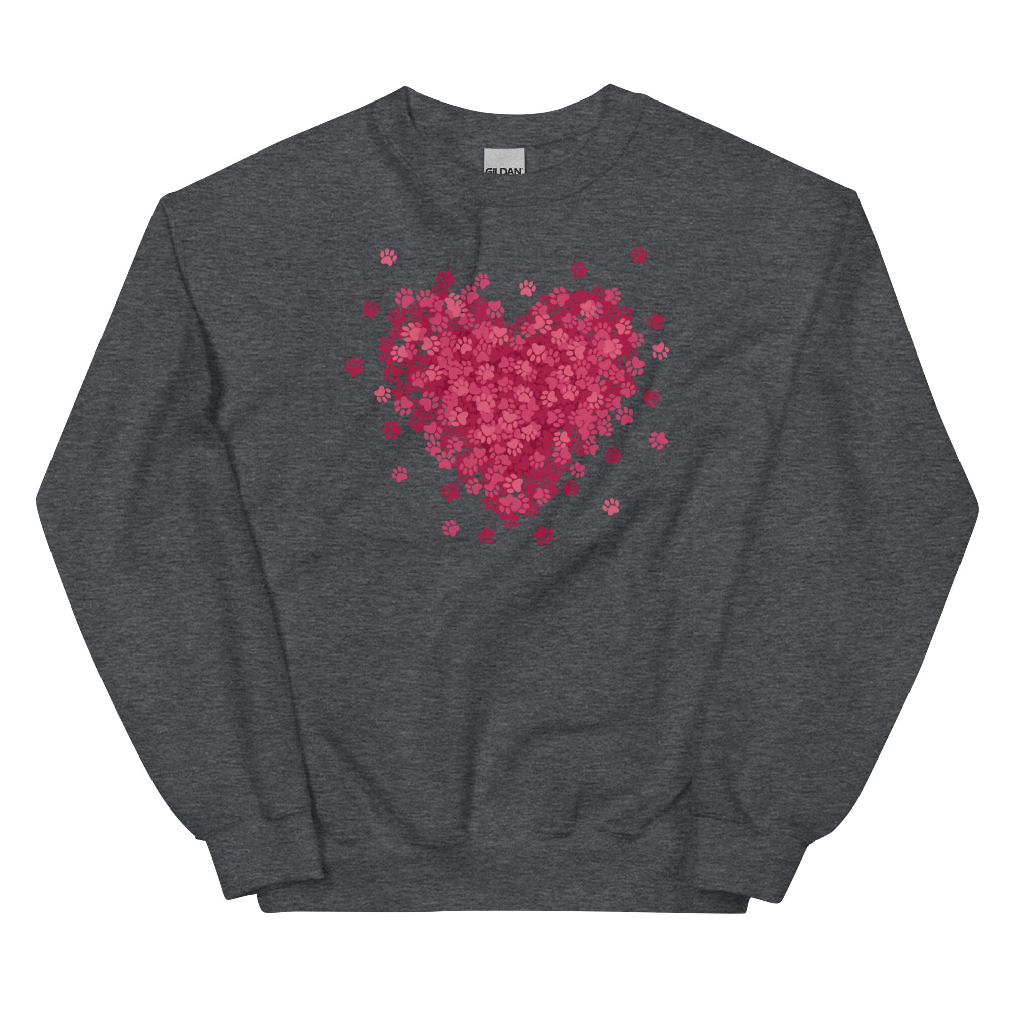 Bursting with Paw Love Crewneck Sweatshirt