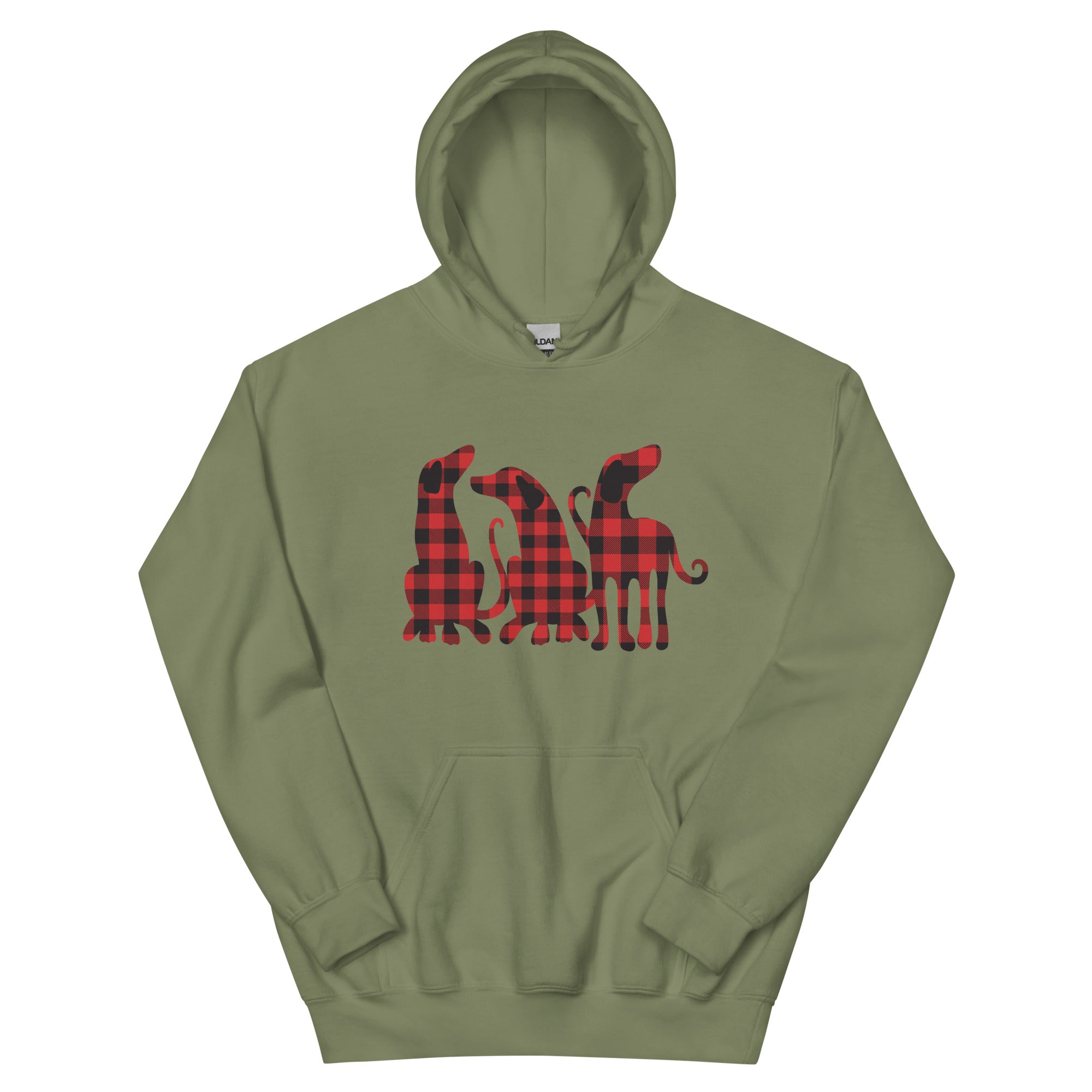 Gingham Dogs Hoodie