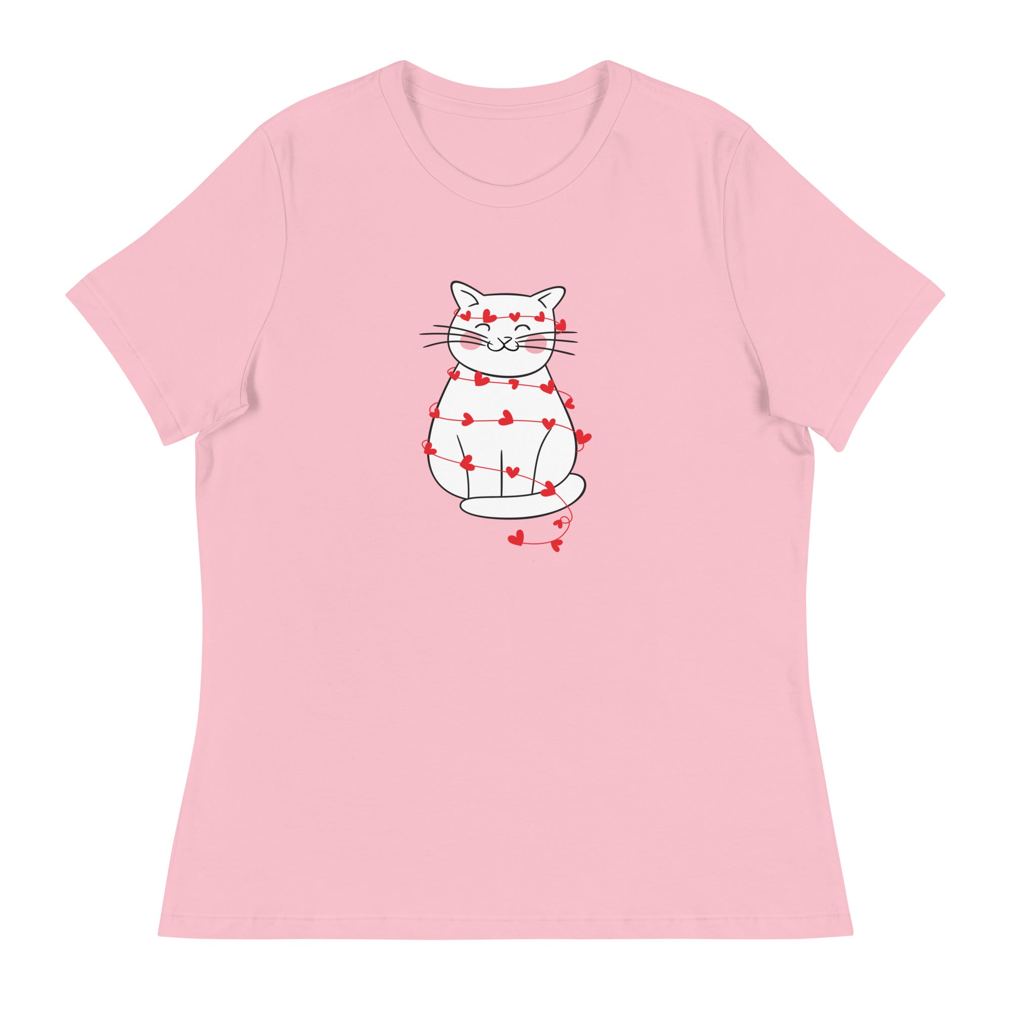 Wrapped in Love Kitty Women's Relaxed T-Shirt