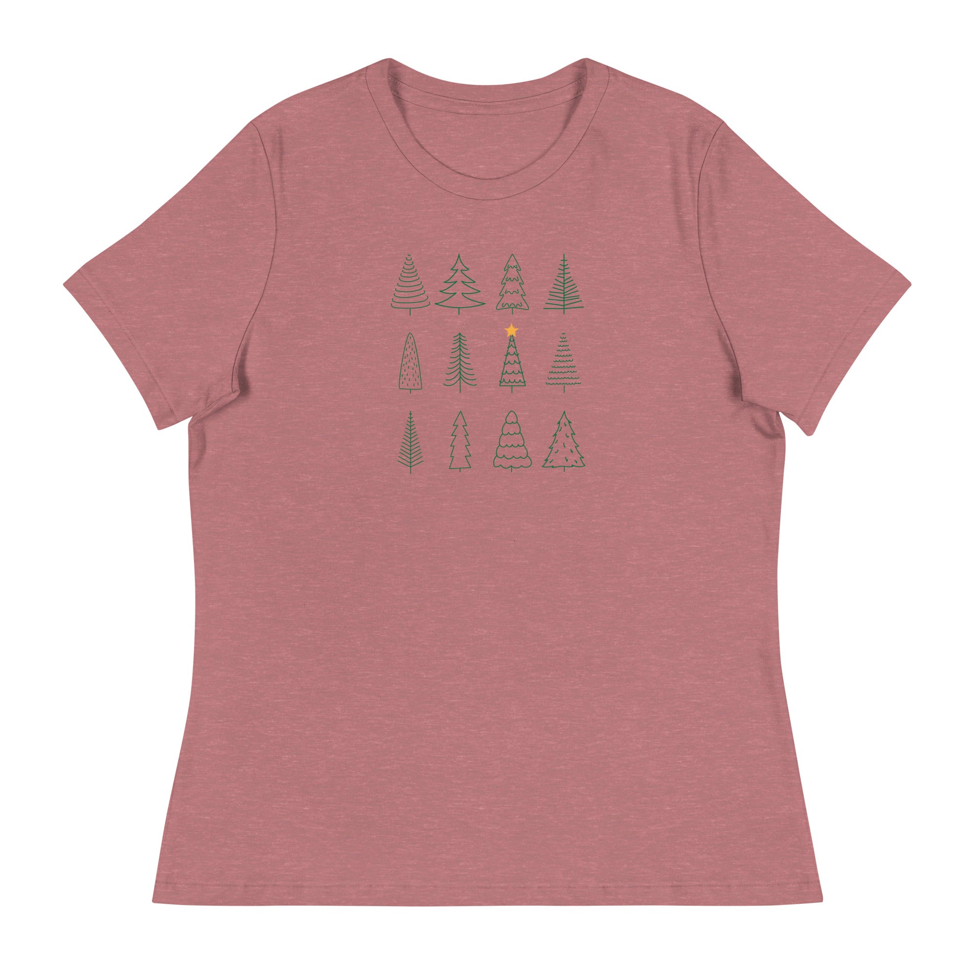 Christmas Trees Women's Relaxed T-Shirt